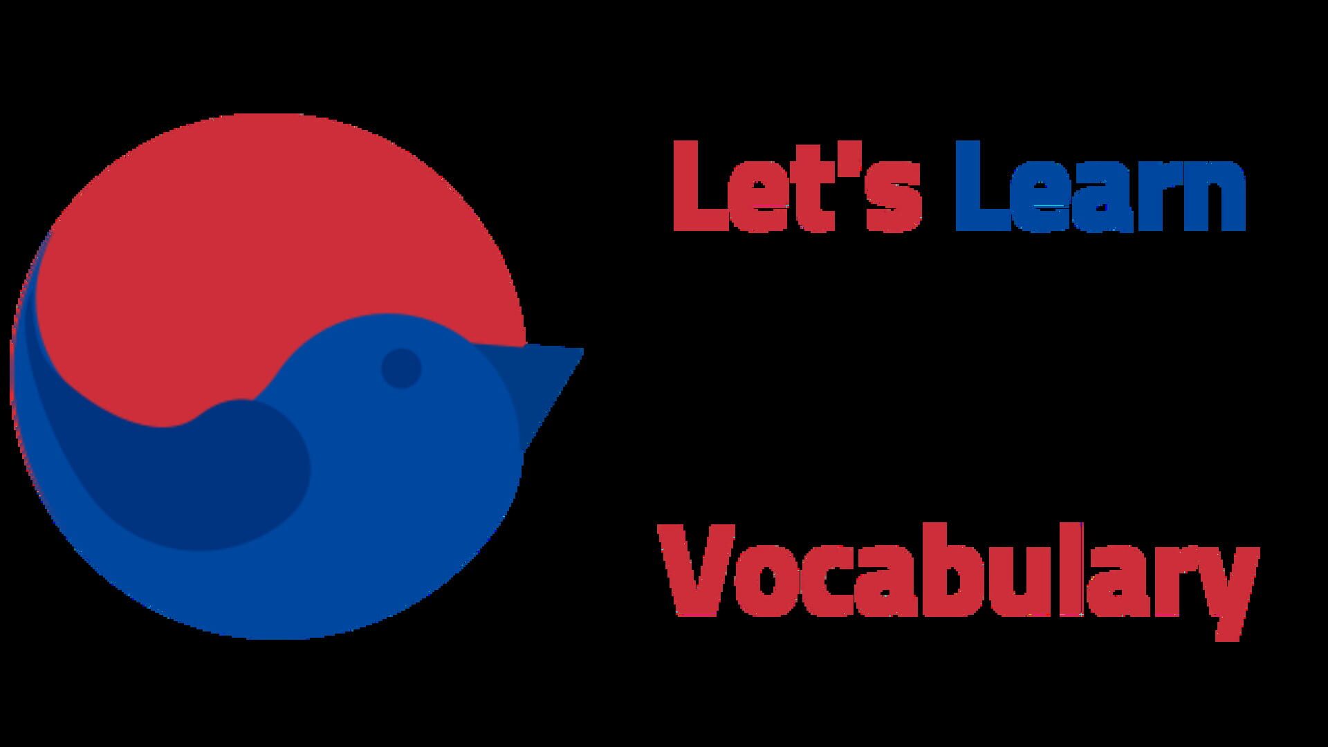 Let's Learn Korean! Vocabulary