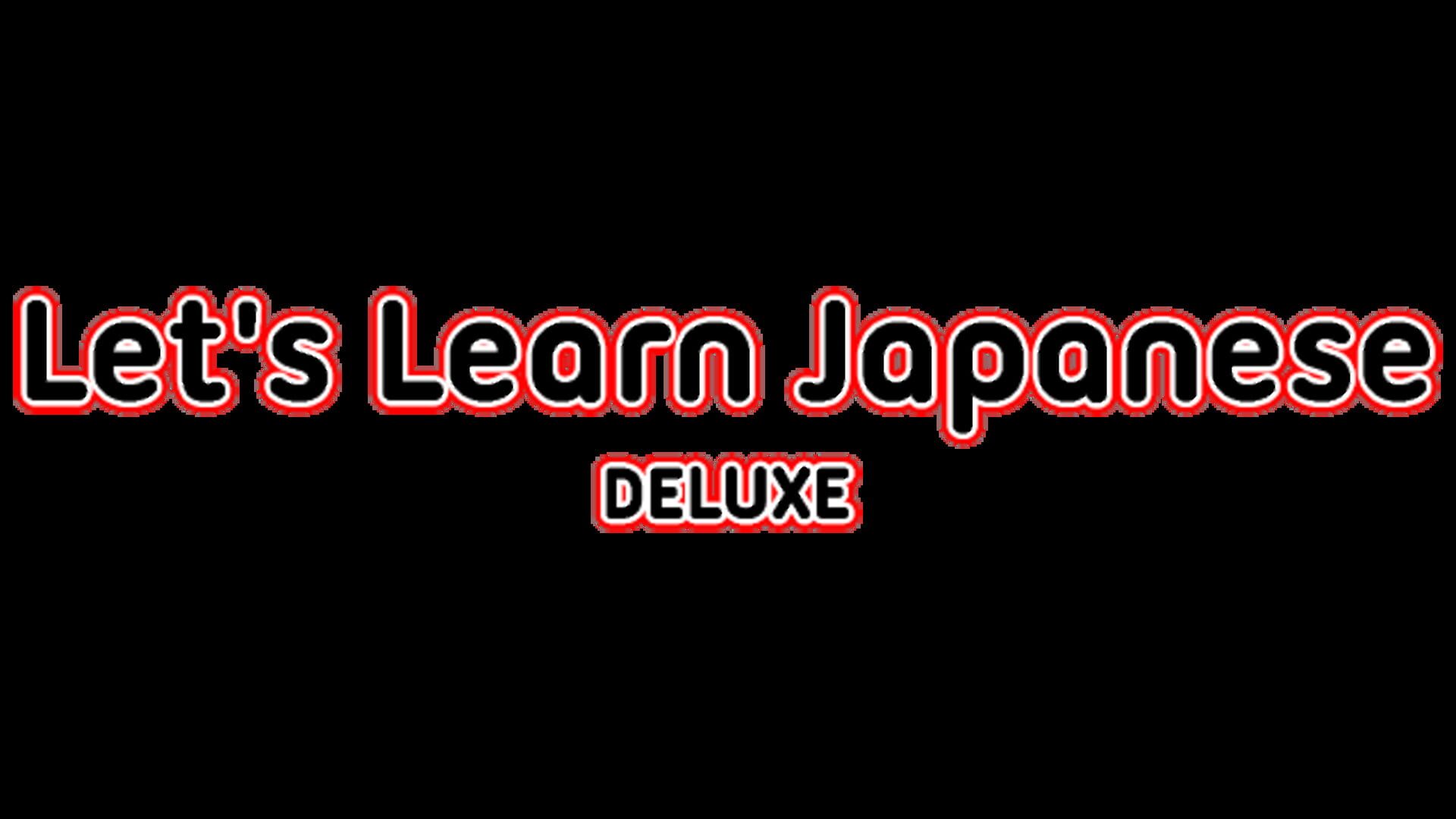 Let's Learn Japanese: Deluxe