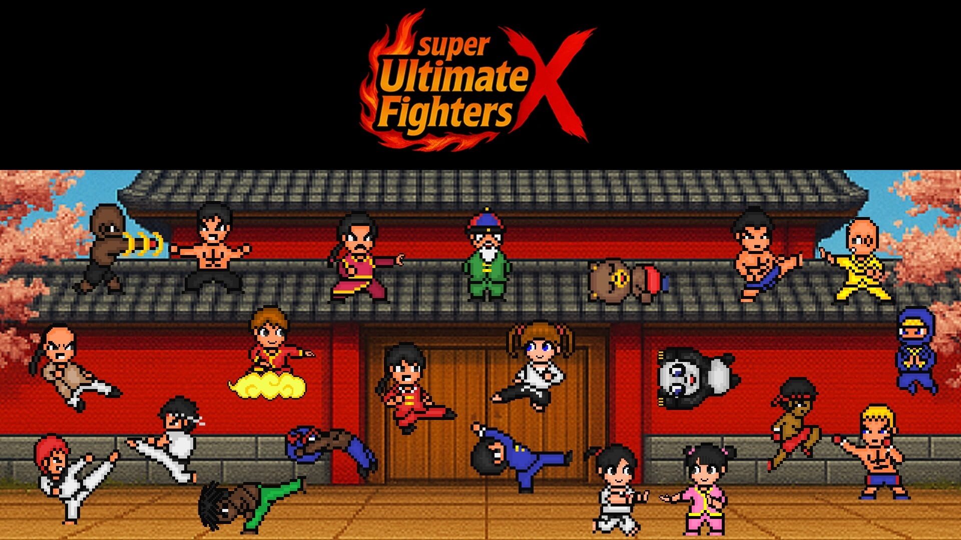Artwork for Super Ultimate Fighters X