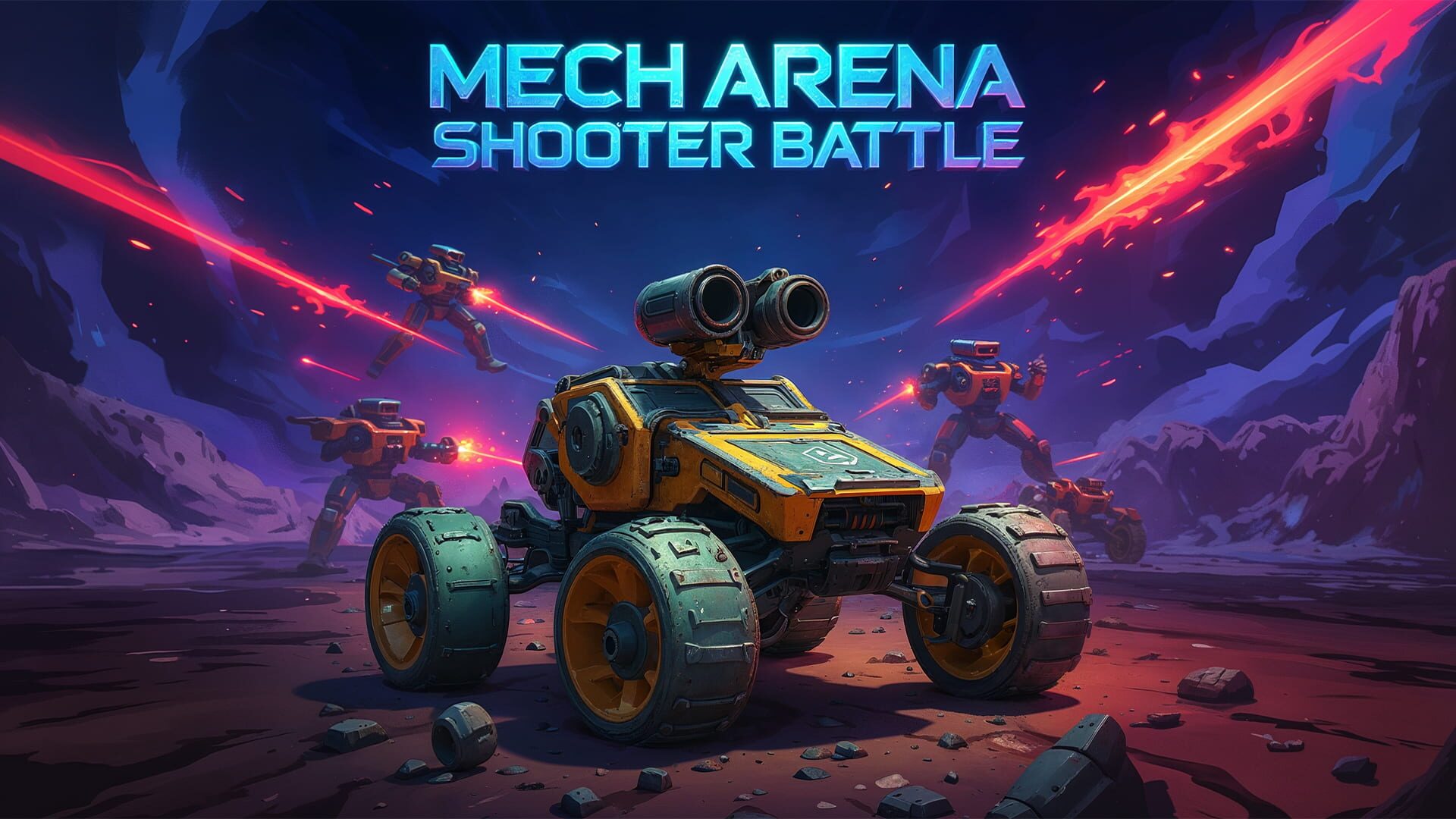 Mech Arena Shooter Battle artwork