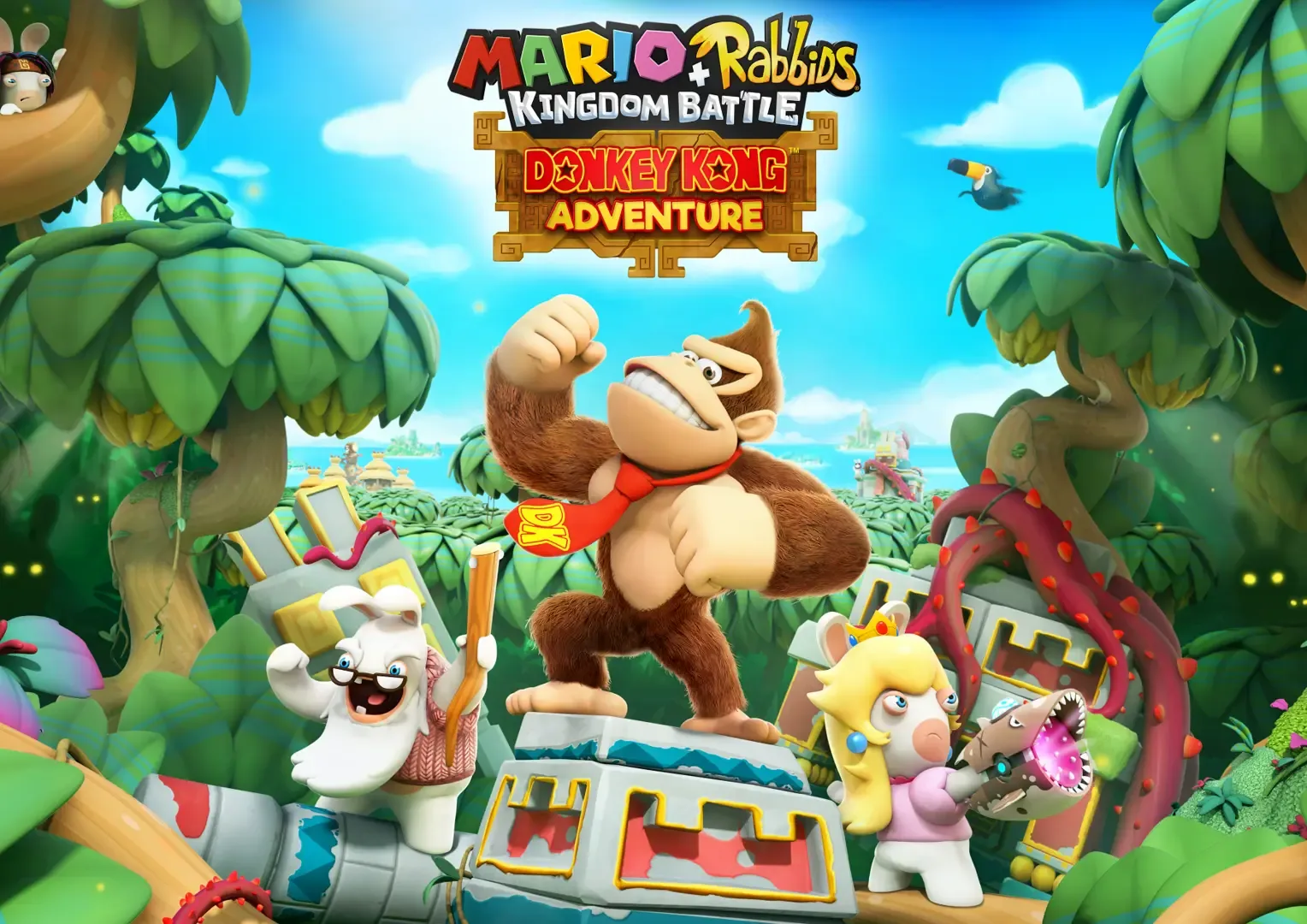 Arte - Mario + Rabbids Kingdom Battle: Donkey Kong Adventure