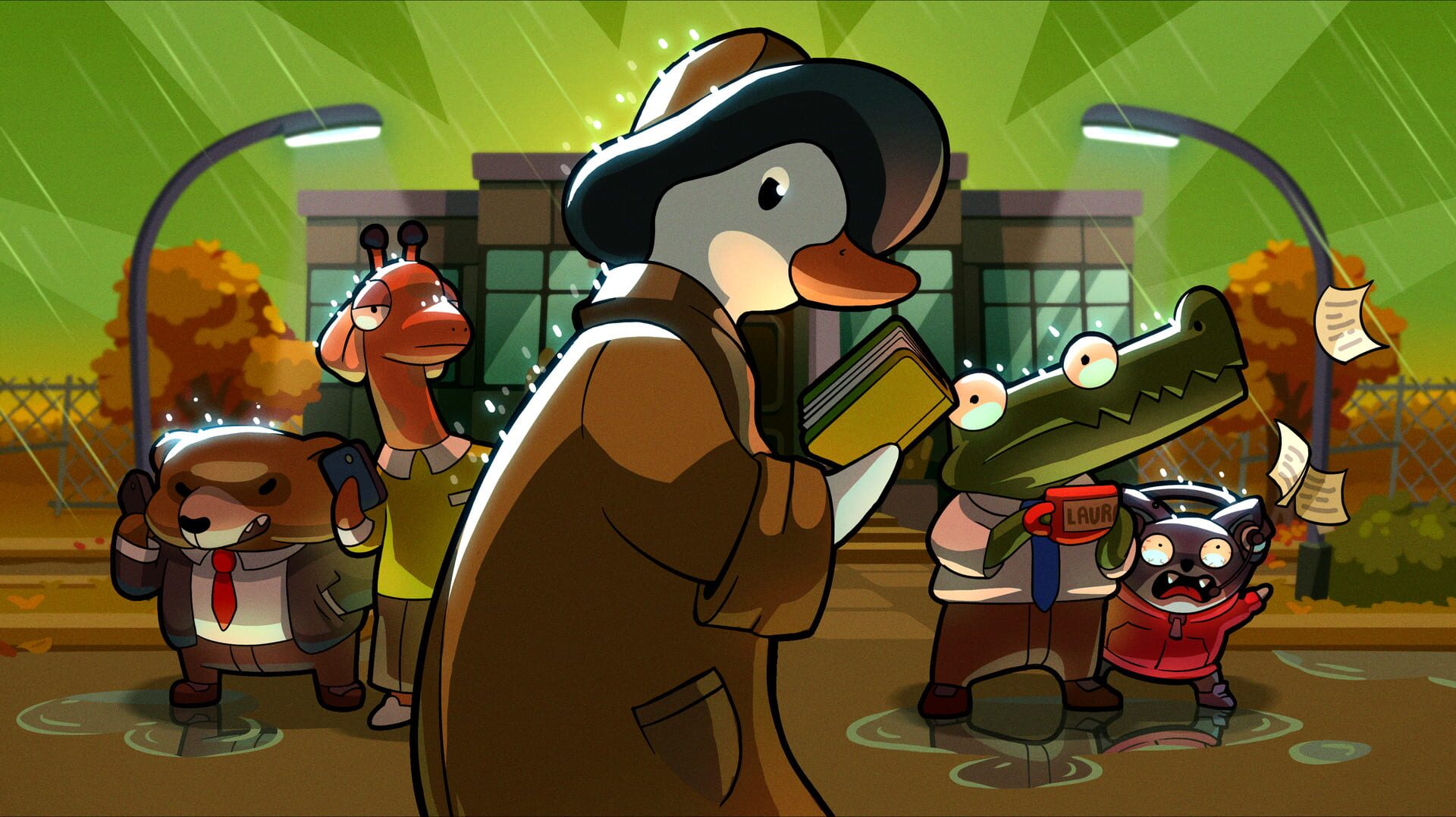 Duck Detective: The Secret Salami artwork