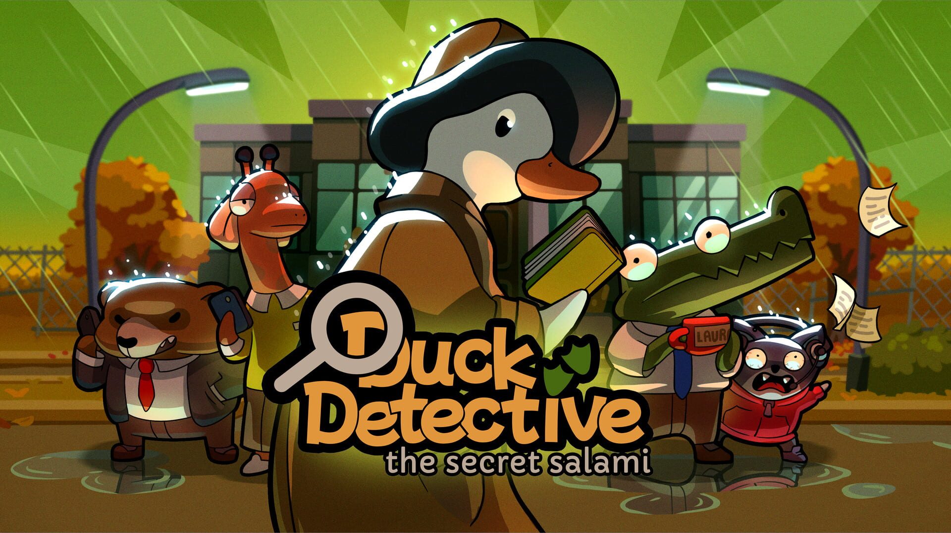 Duck Detective: The Secret Salami artwork