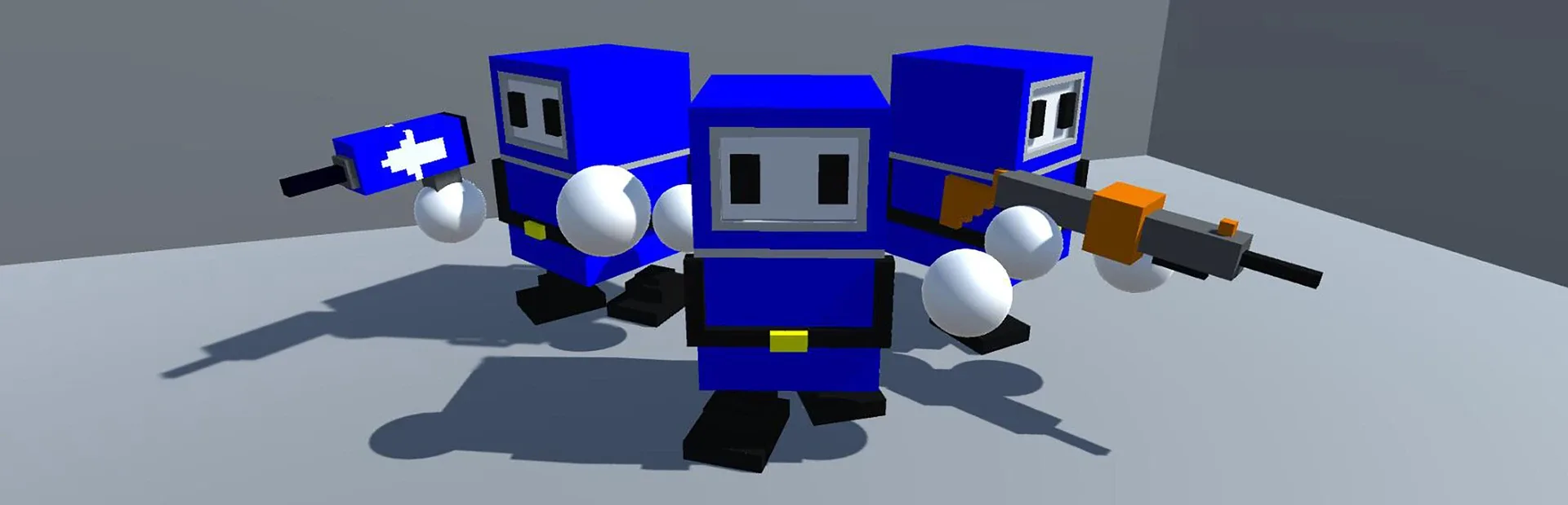 Desktop Cube-Man