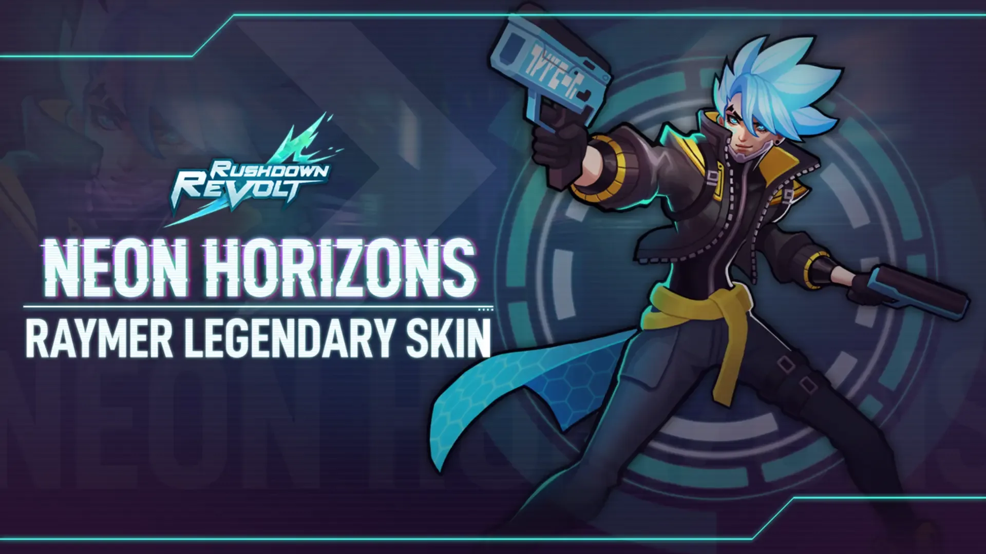 Rushdown Revolt: Neon Horizons Raymer