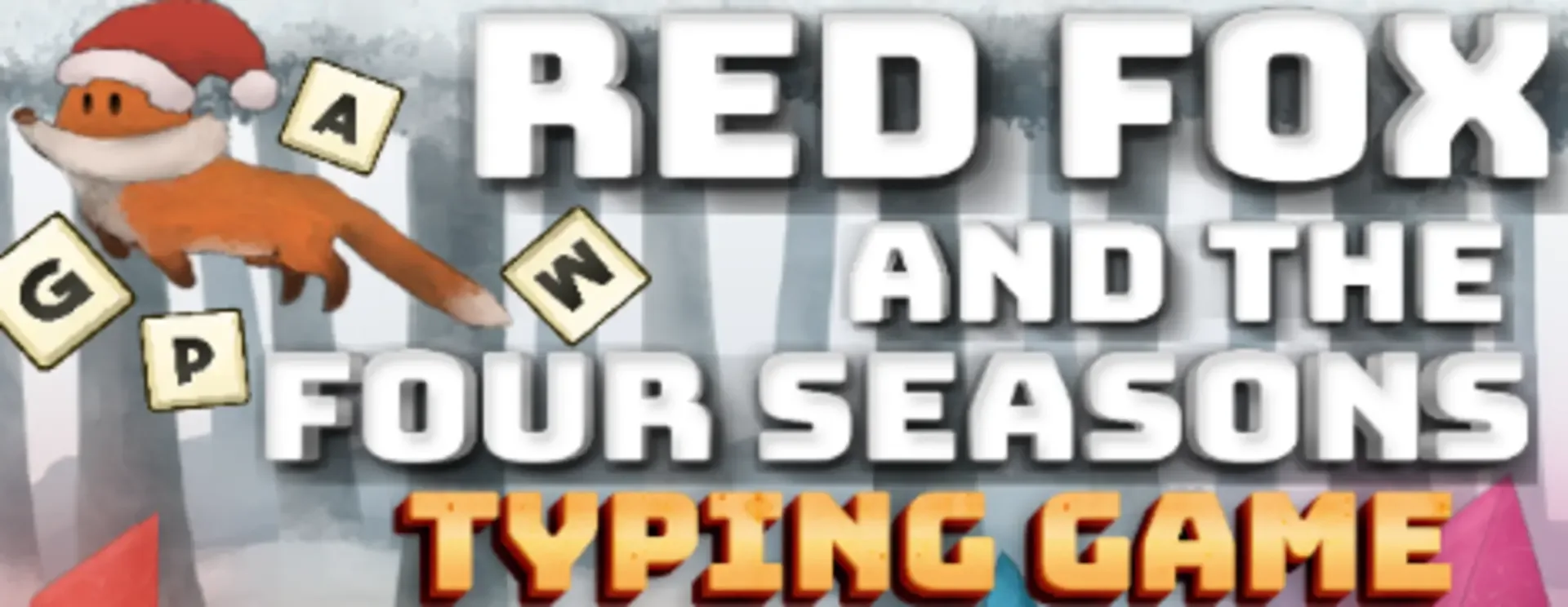 Red Fox and the Four Seasons: Typing Game