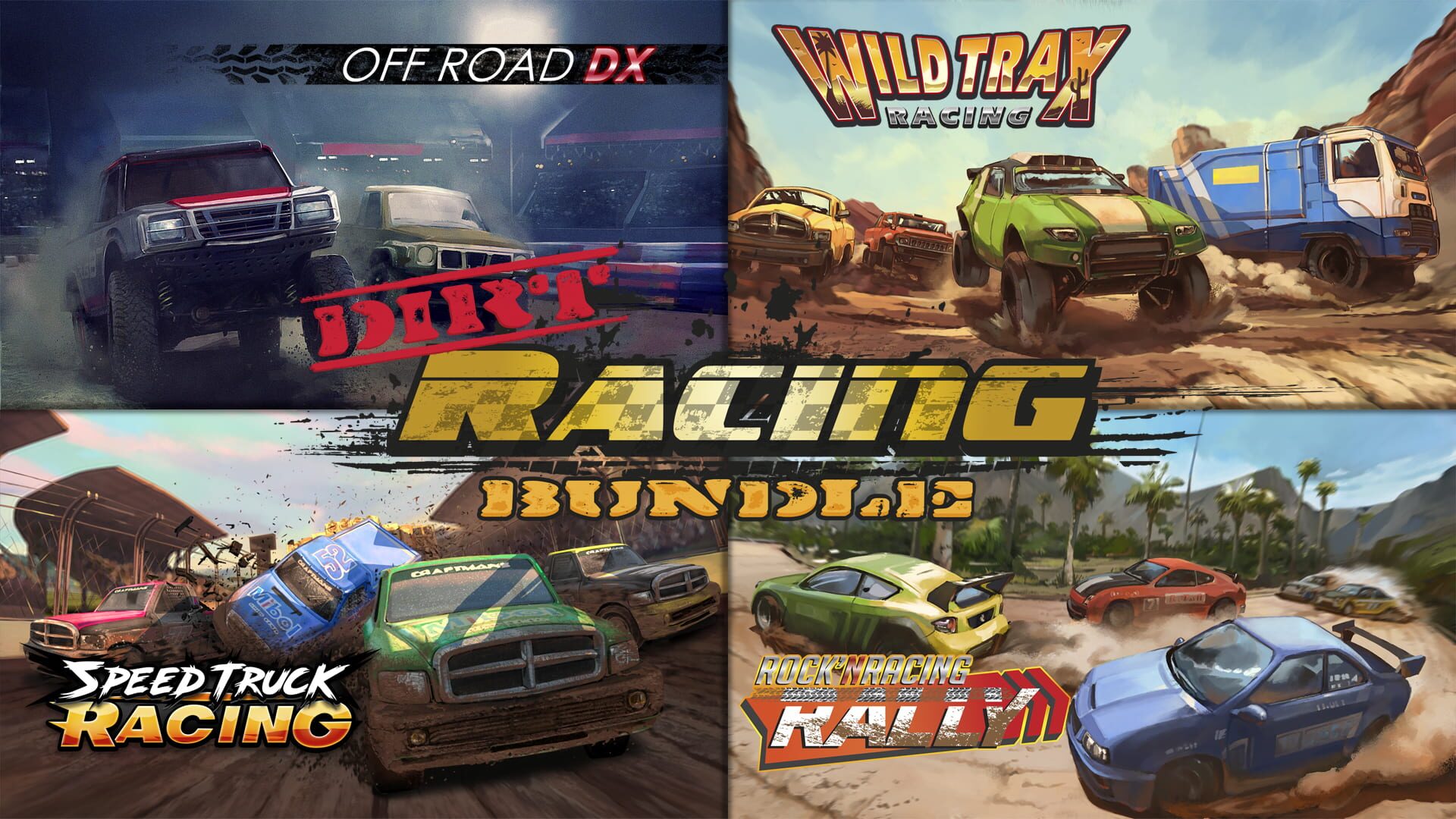 Dirt Racing Bundle 4 in 1 artwork