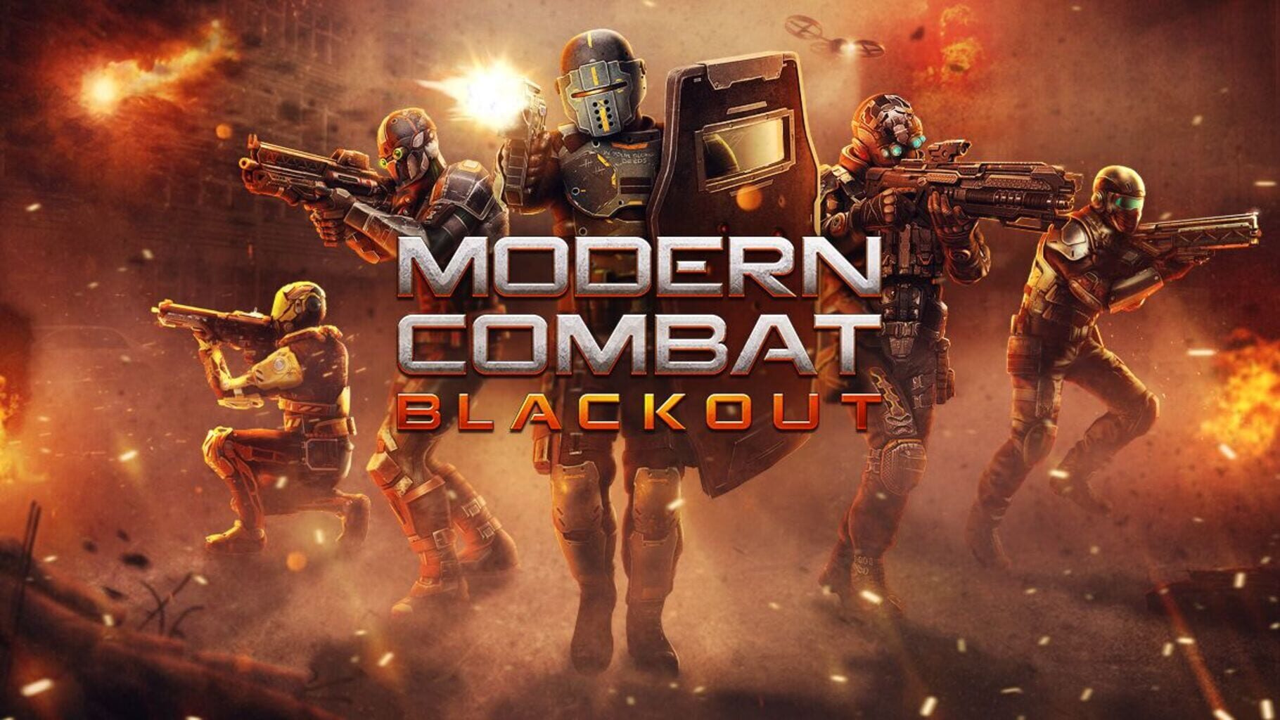 Modern Combat 5: Blackout artwork