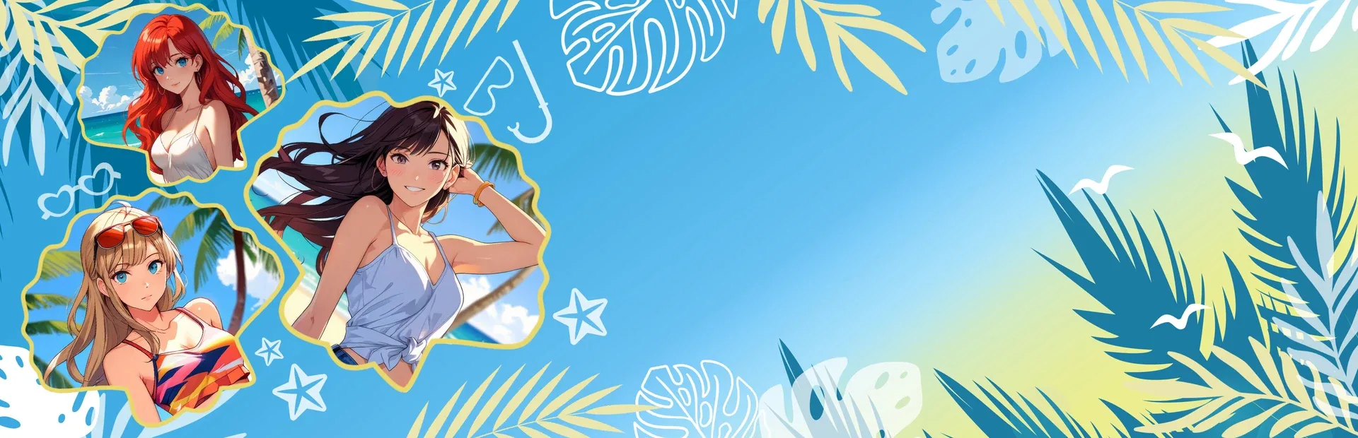 Lovely Anime Puzzle: Summer