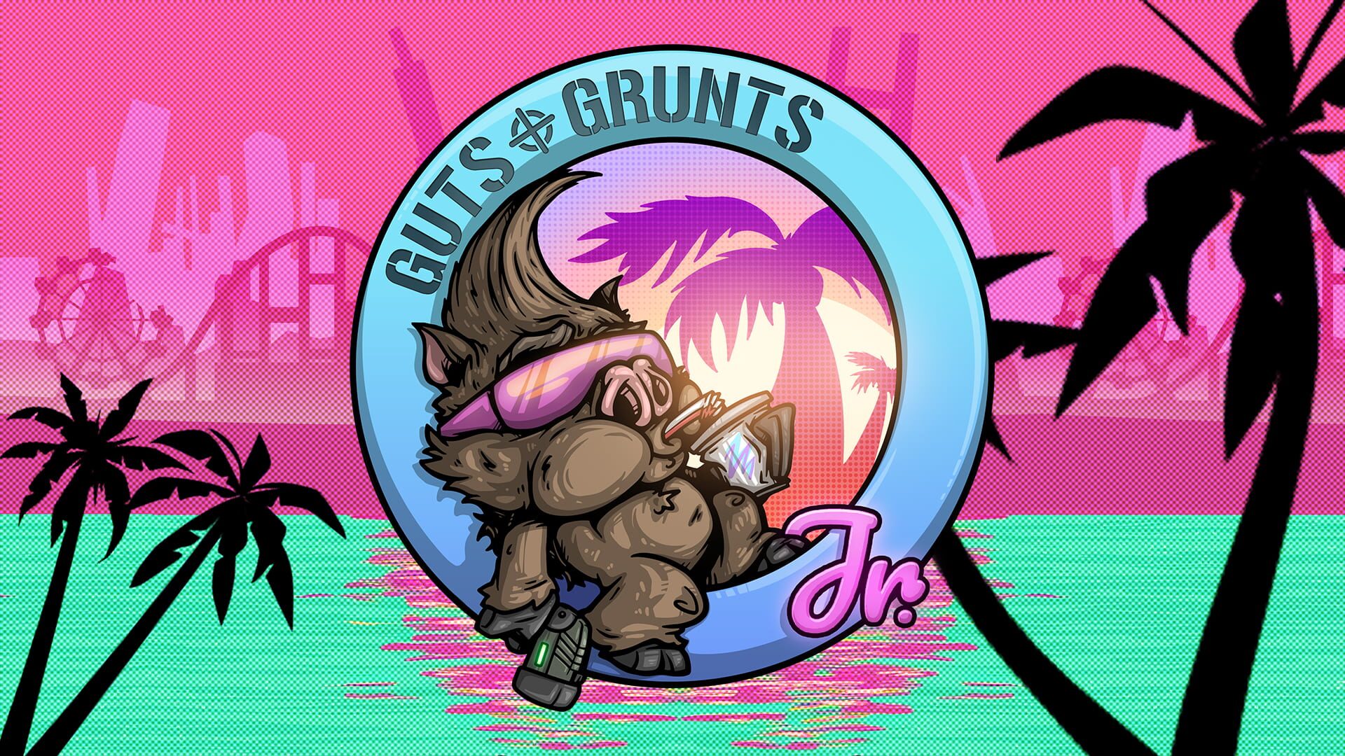 Guts 'n Grunts Jr. artwork