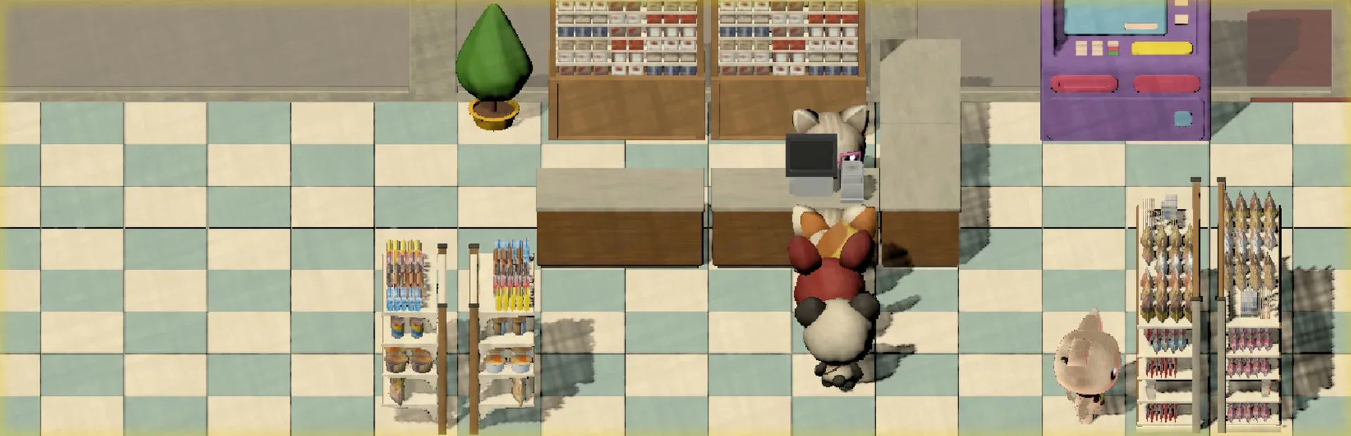 Cozy Desktop Konbini