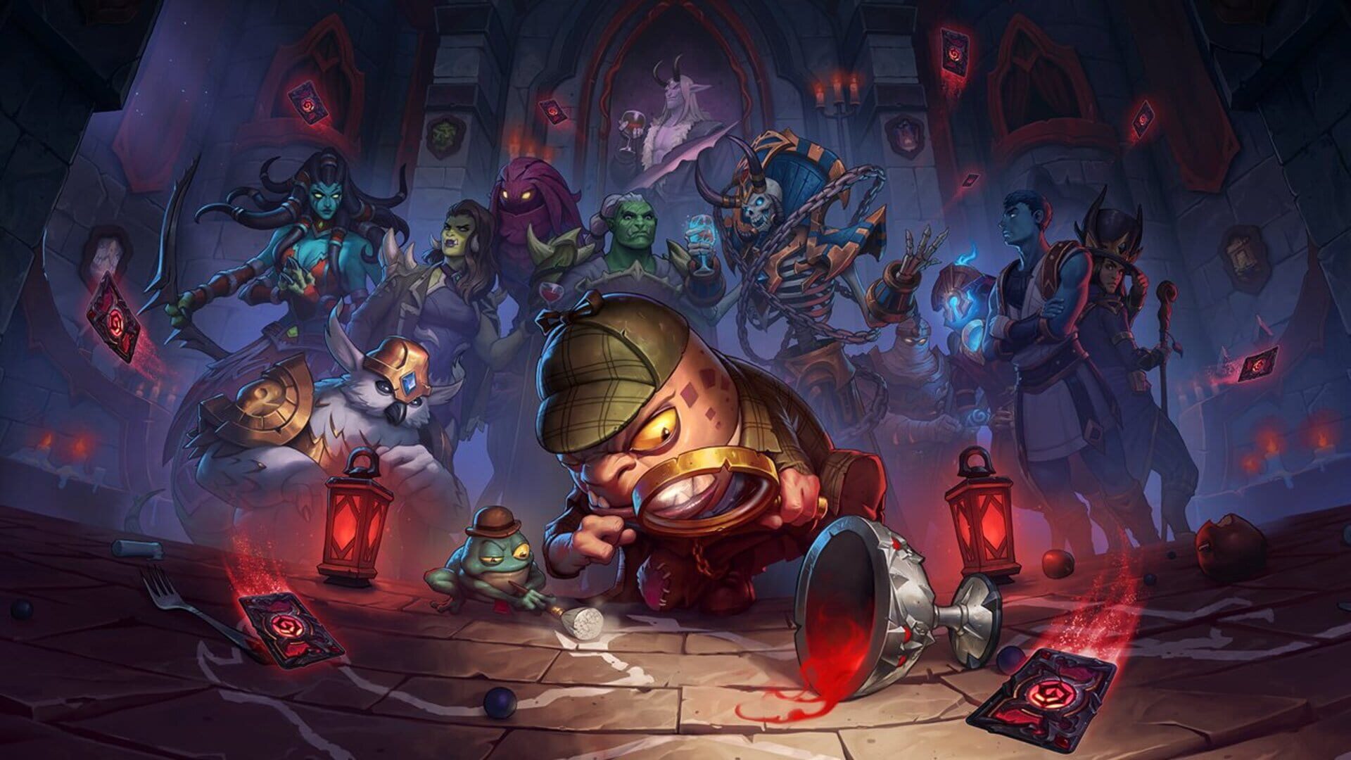 Hearthstone: Murder at Castle Nathria artwork