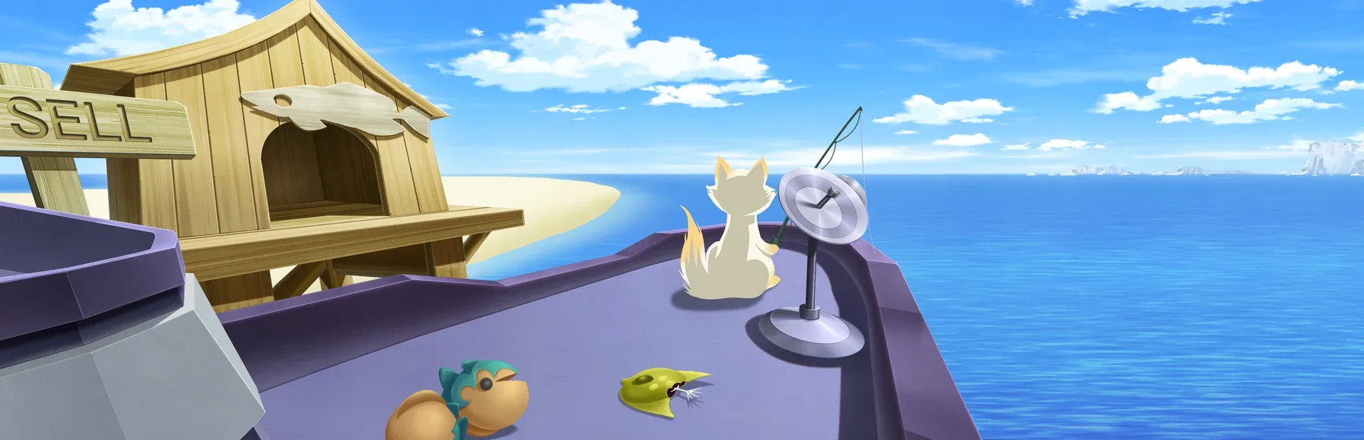 Cat Goes Fishing