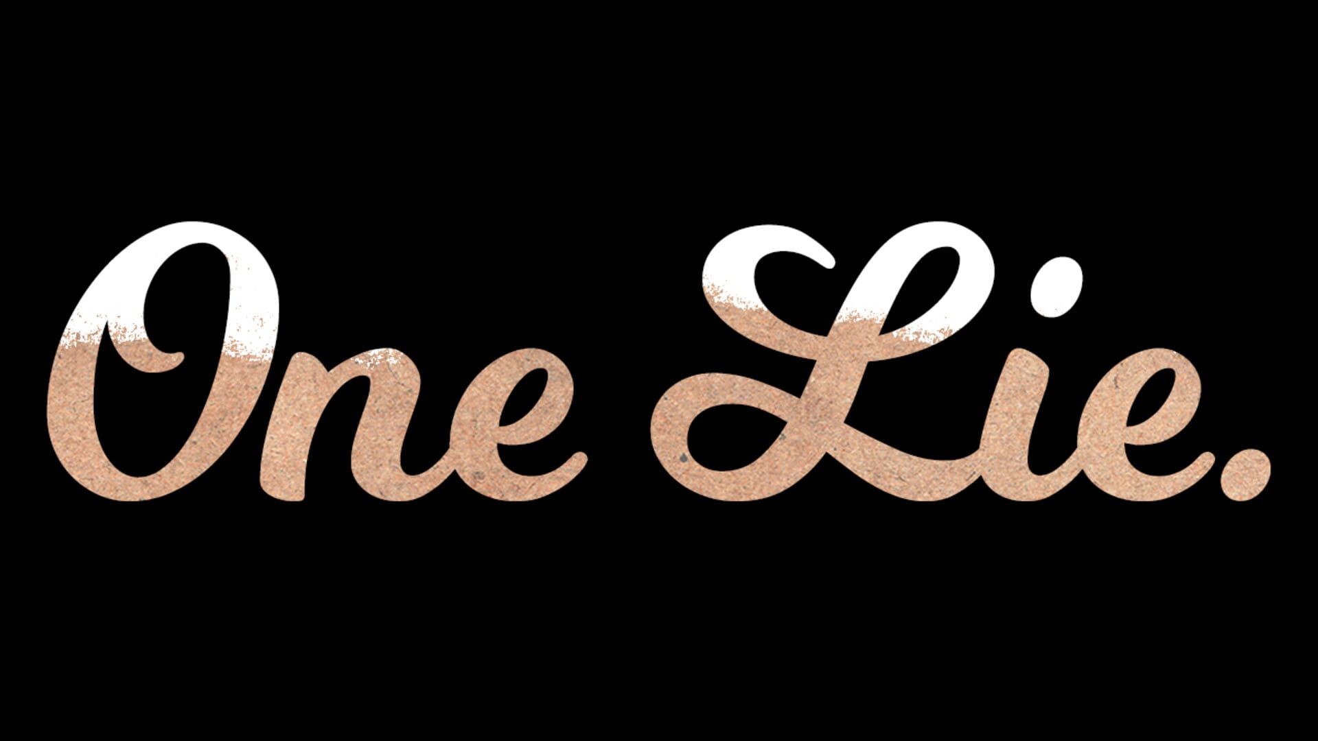 Artwork for One Lie