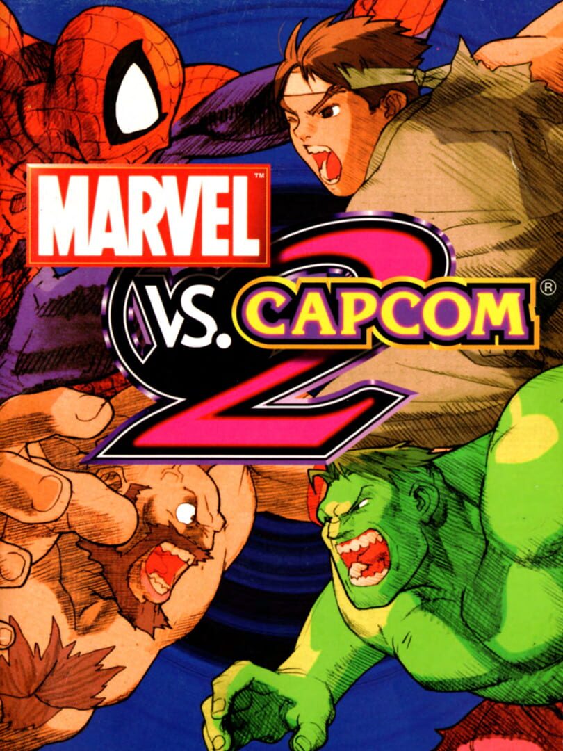 Marvel vs. Capcom 2: New Age of Heroes artwork