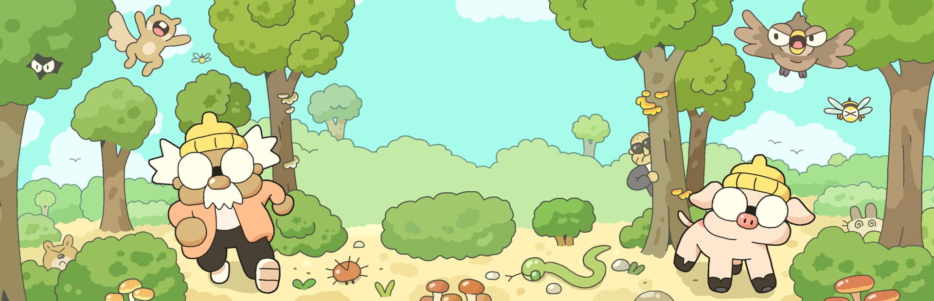 Hermit and Pig artwork