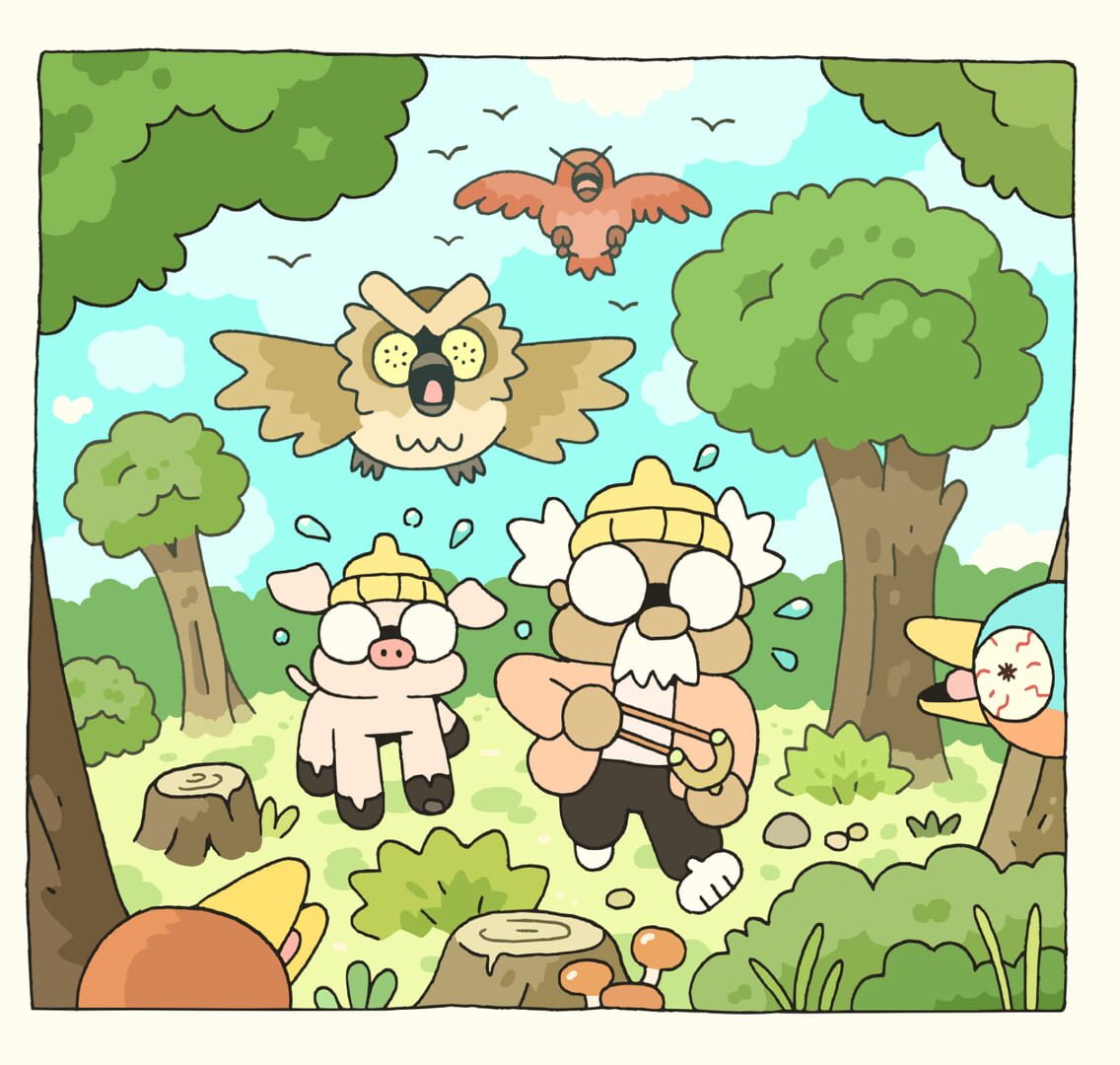 Hermit and Pig artwork
