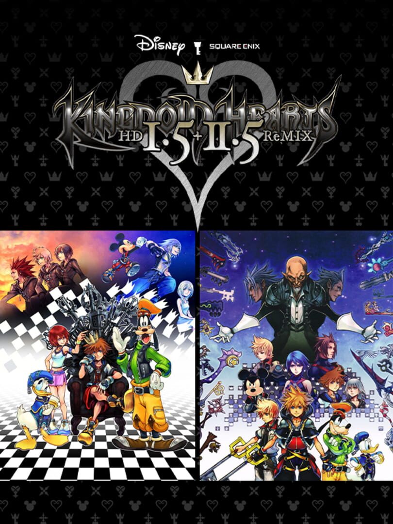 Kingdom Hearts HD 1.5 + 2.5 Remix artwork