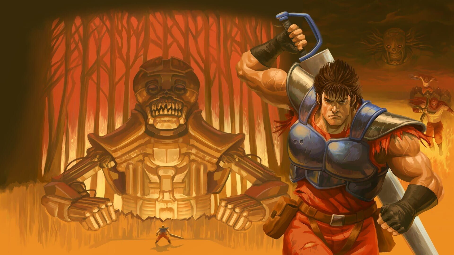 Oniken: Unstoppable Edition artwork