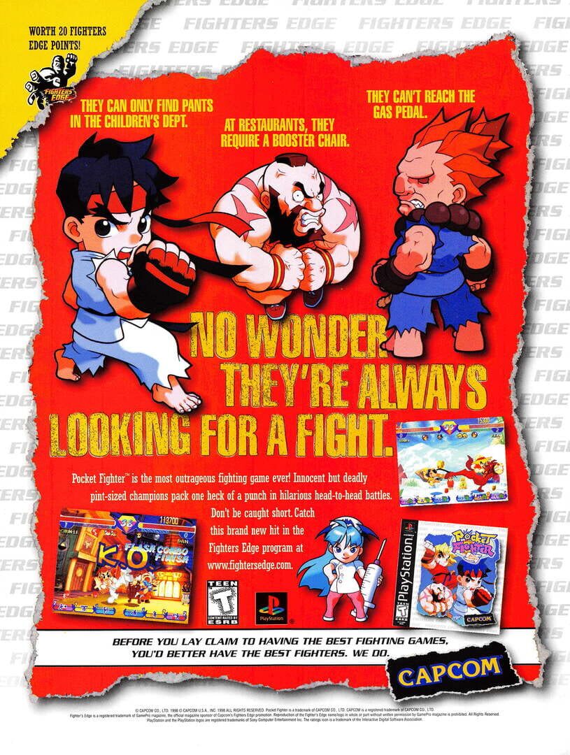 Pocket Fighter artwork