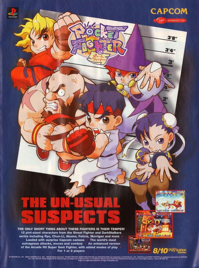 Pocket Fighter artwork