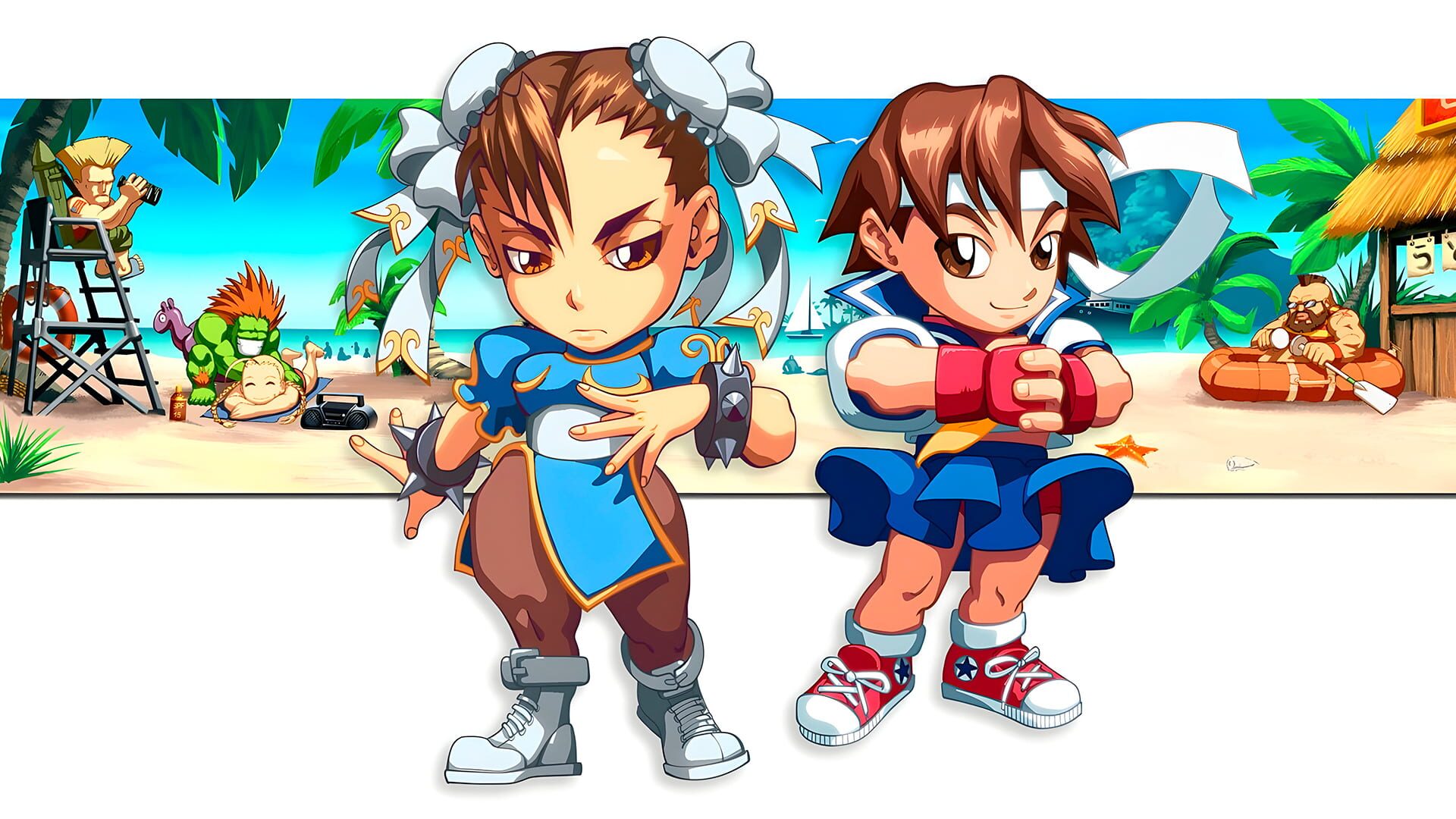 Pocket Fighter artwork