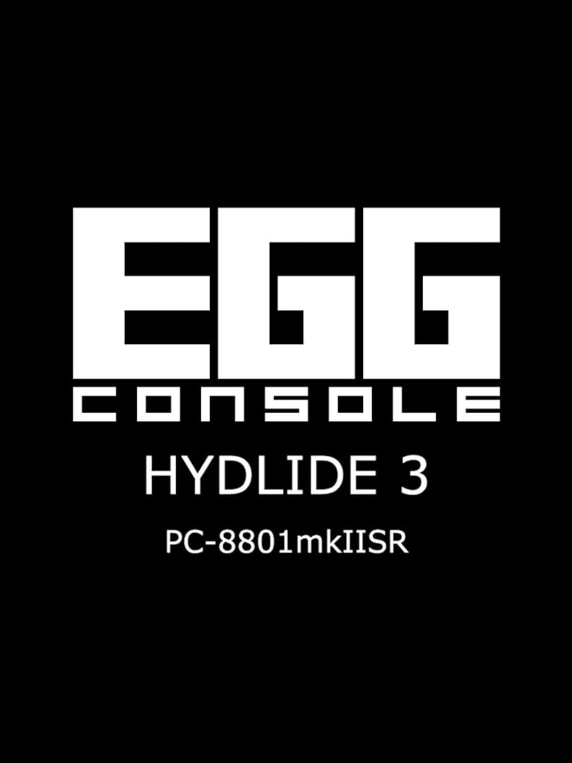 Eggconsole: Hydlide 3 - PC-8801mkIISR artwork