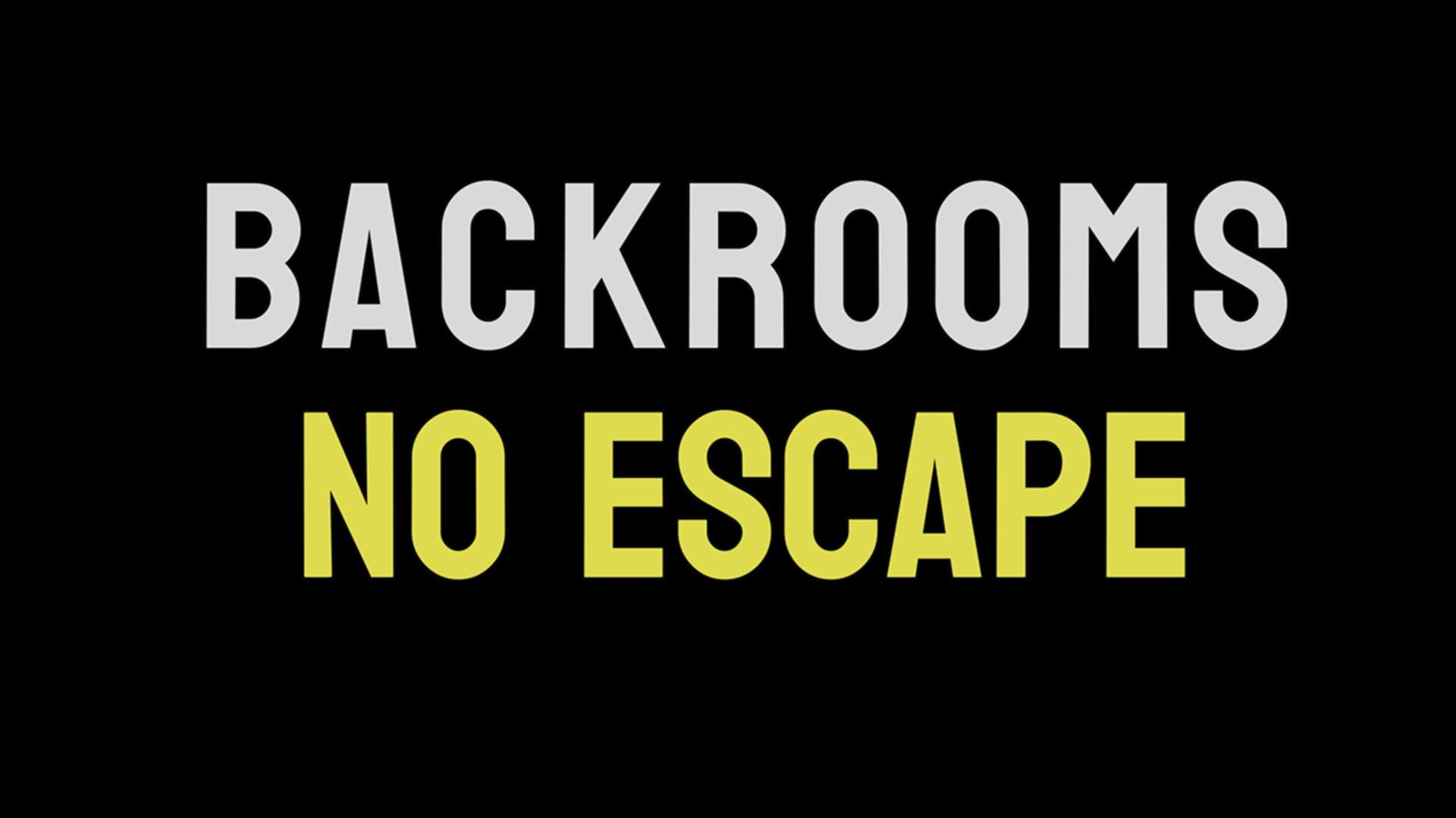 Backrooms: No Escape