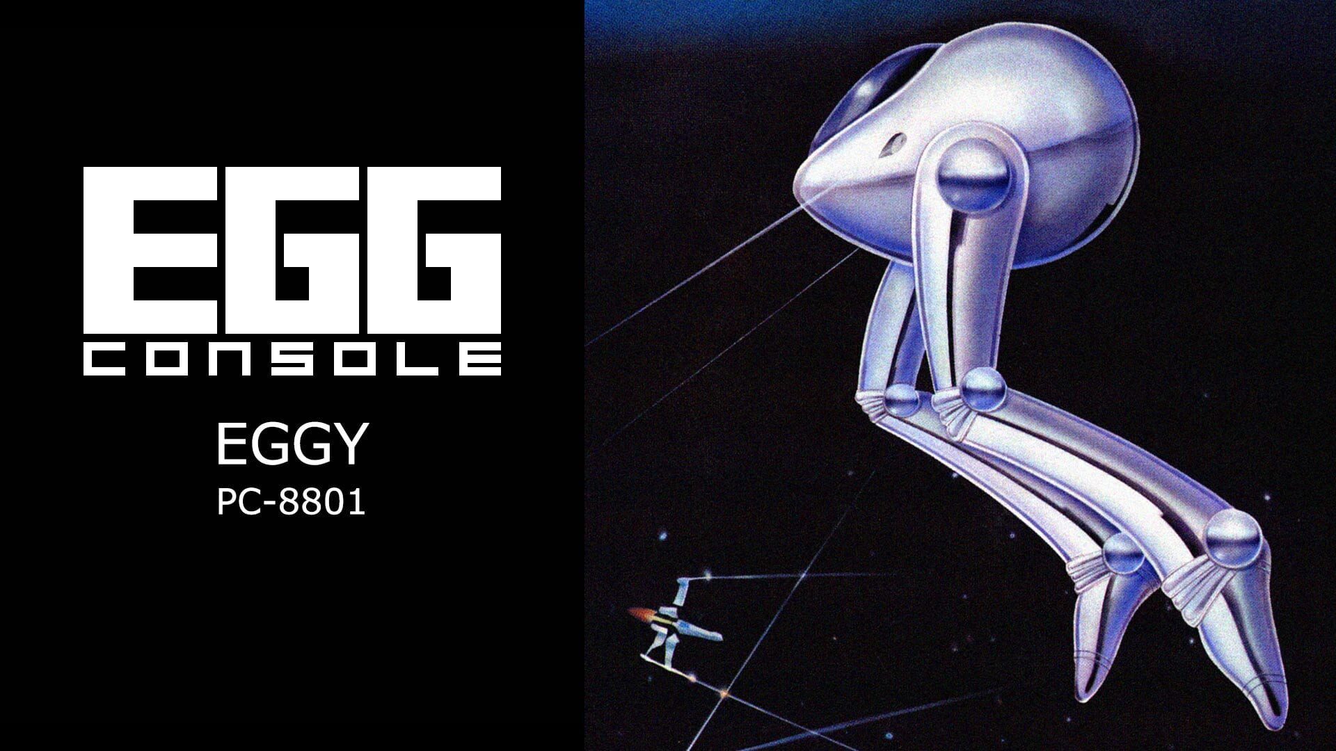 Artwork for Eggconsole Eggy PC-8801