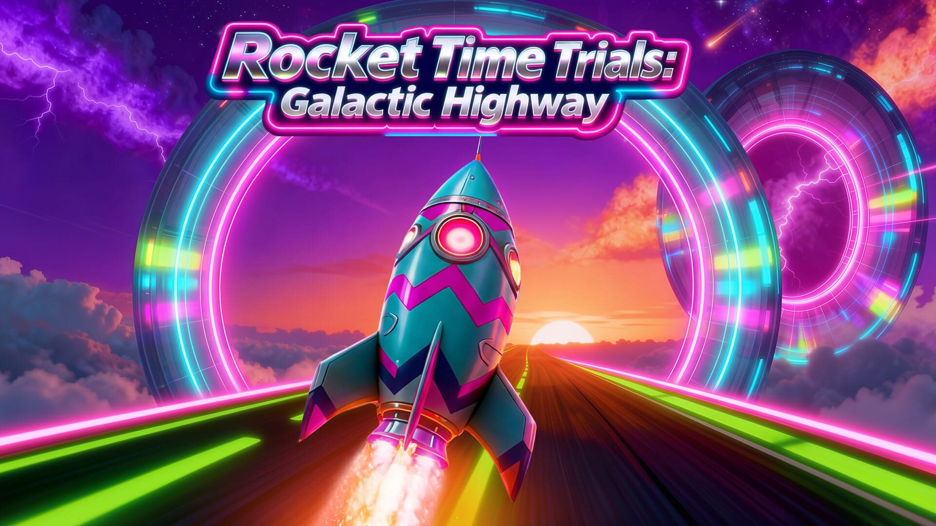 Artwork for Rocket Time Trials: Galactic Highway