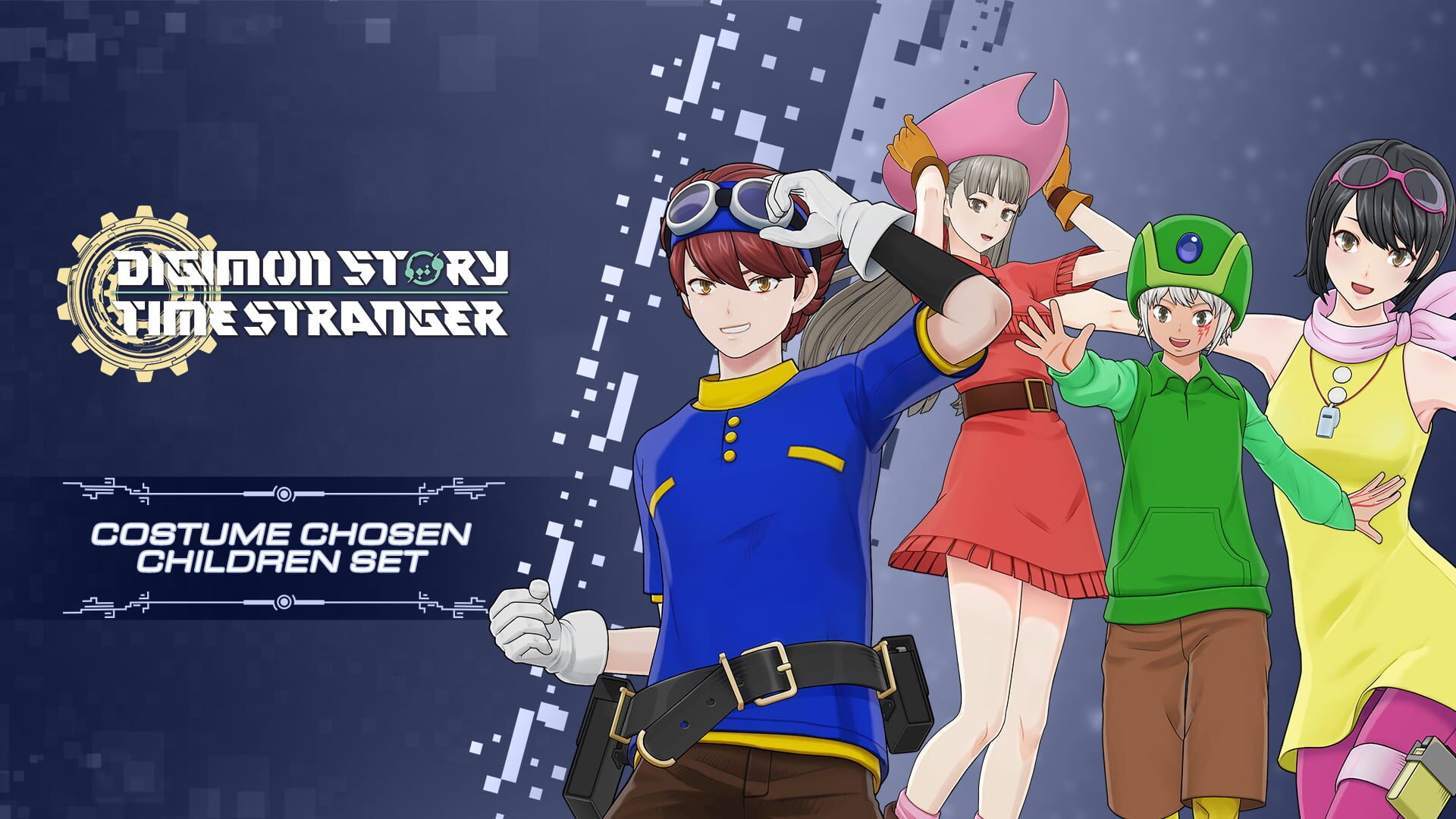 Digimon Story: Time Stranger - Costume Chosen Children Set
