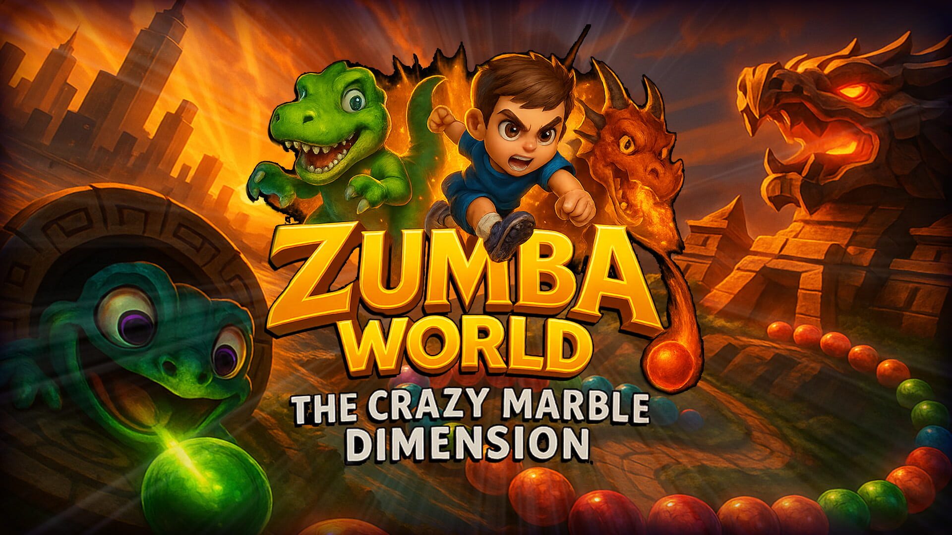 Artwork for Zumba World: The Crazy Marble Dimension