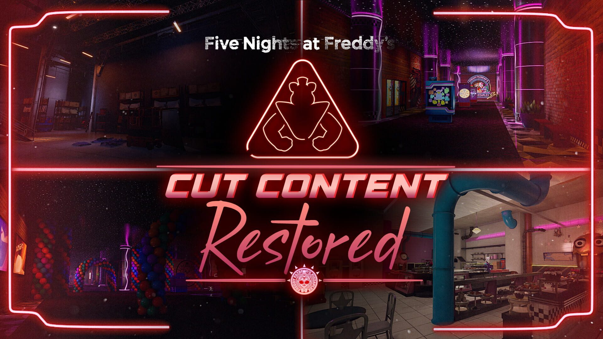 Cut Content Restored · 宣传原画