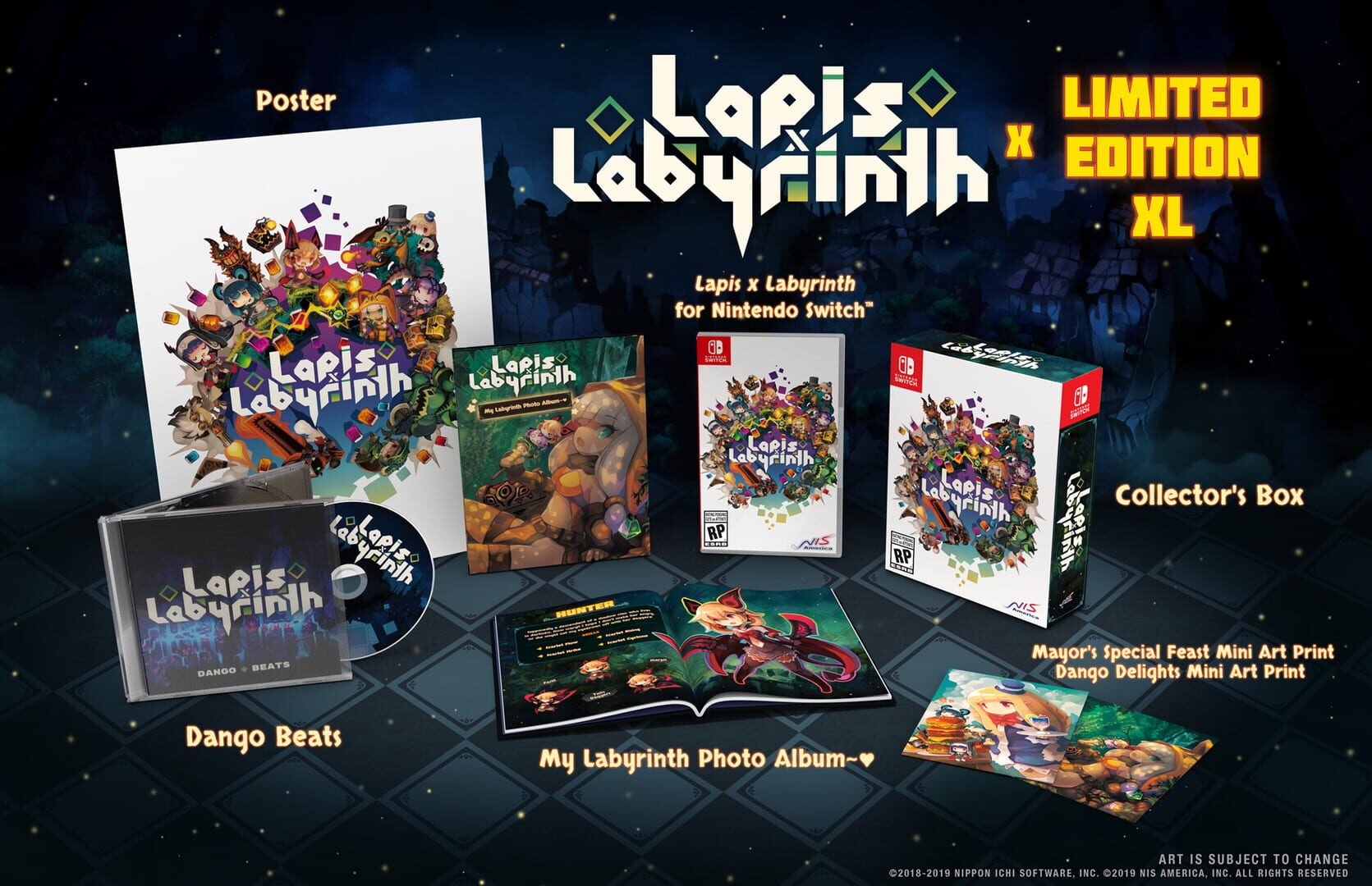 Lapis x Labyrinth: Limited Edition artwork