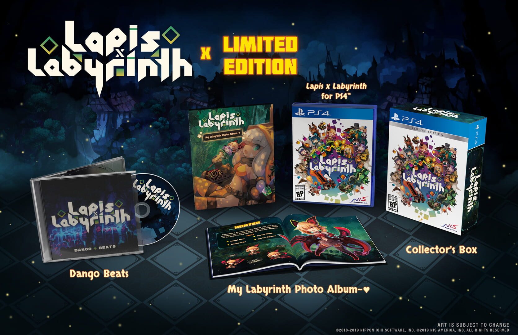 Lapis x Labyrinth: Limited Edition artwork