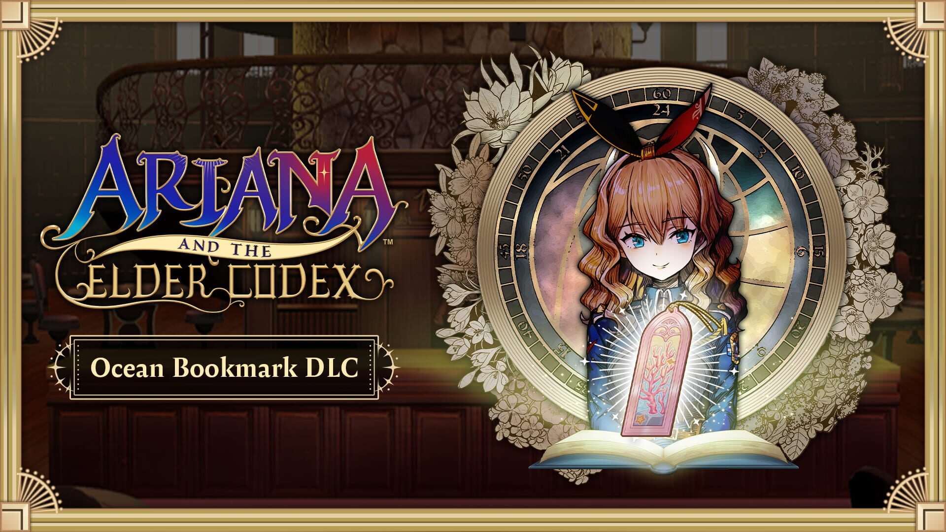 Ariana and the Elder Codex: Ocean Bookmark