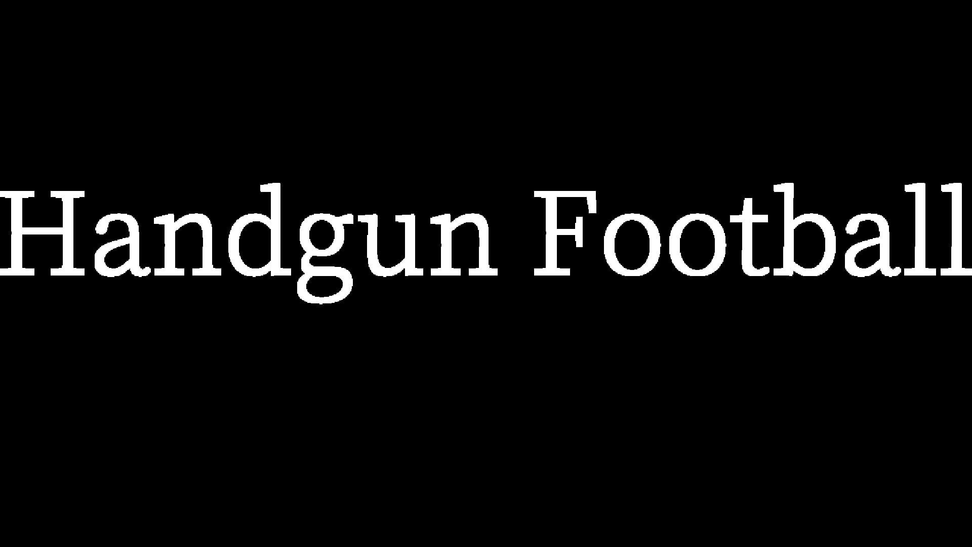Handgun Football