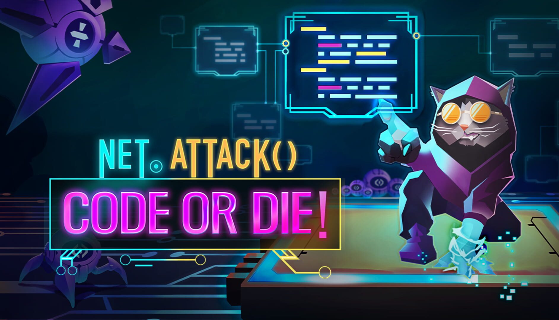 Net.Attack(): Code or Die! artwork