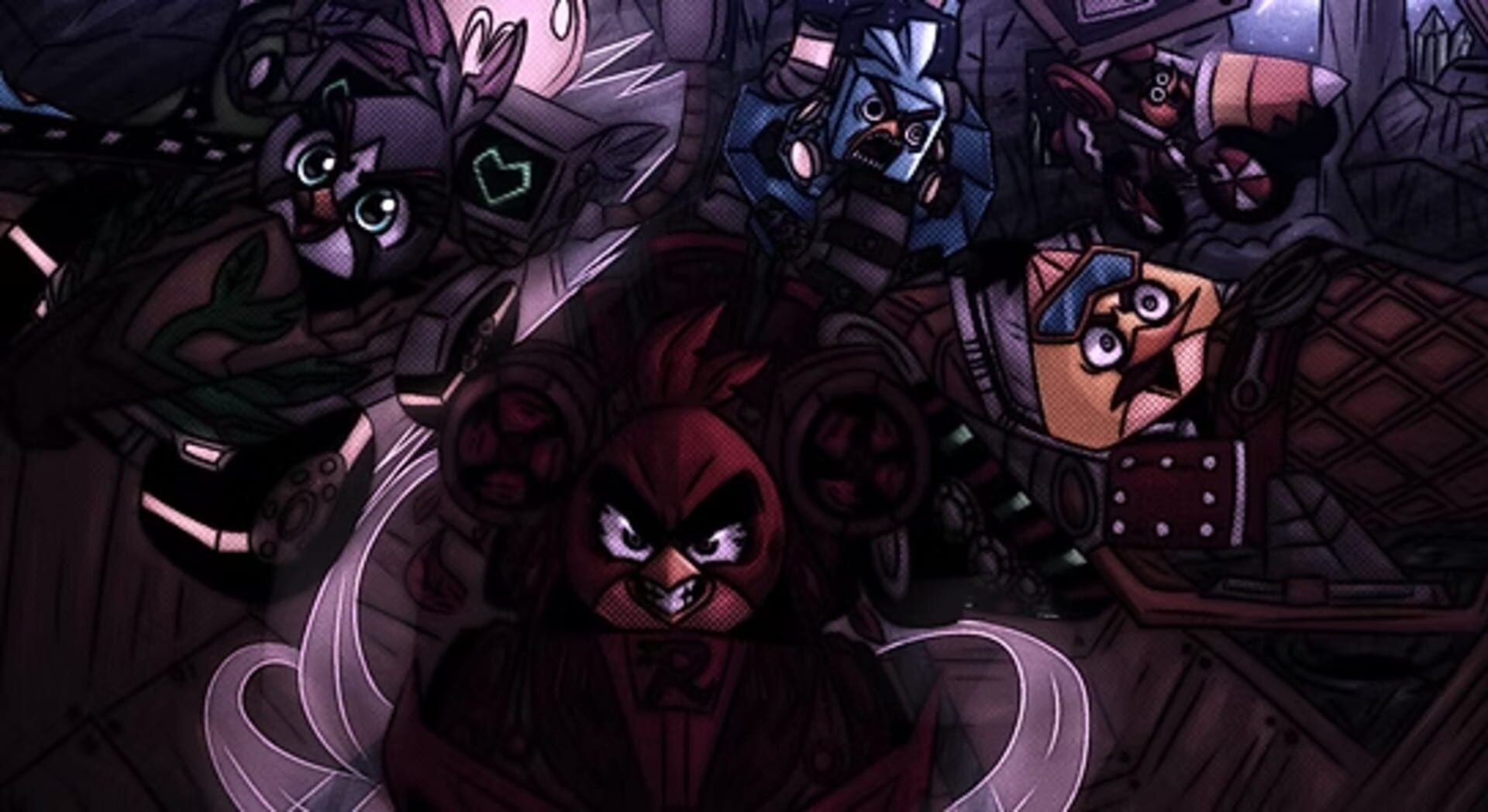 Angry Birds Go! Nitro · 宣传原画