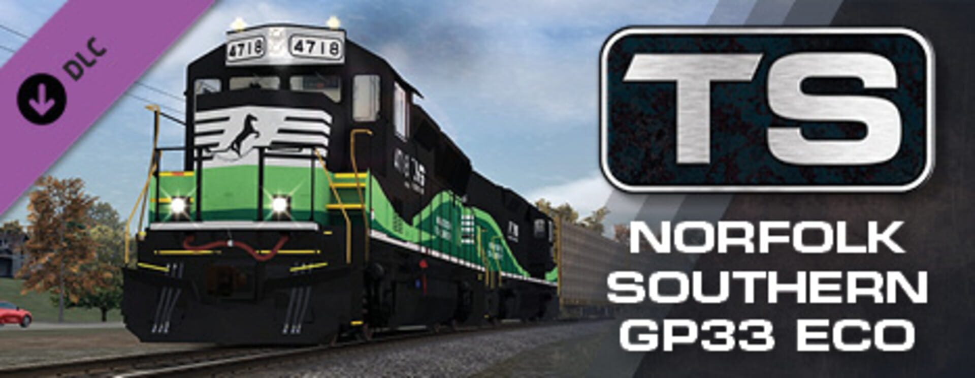 Train Simulator: Norfolk Southern GP33 ECO Loco Add-On