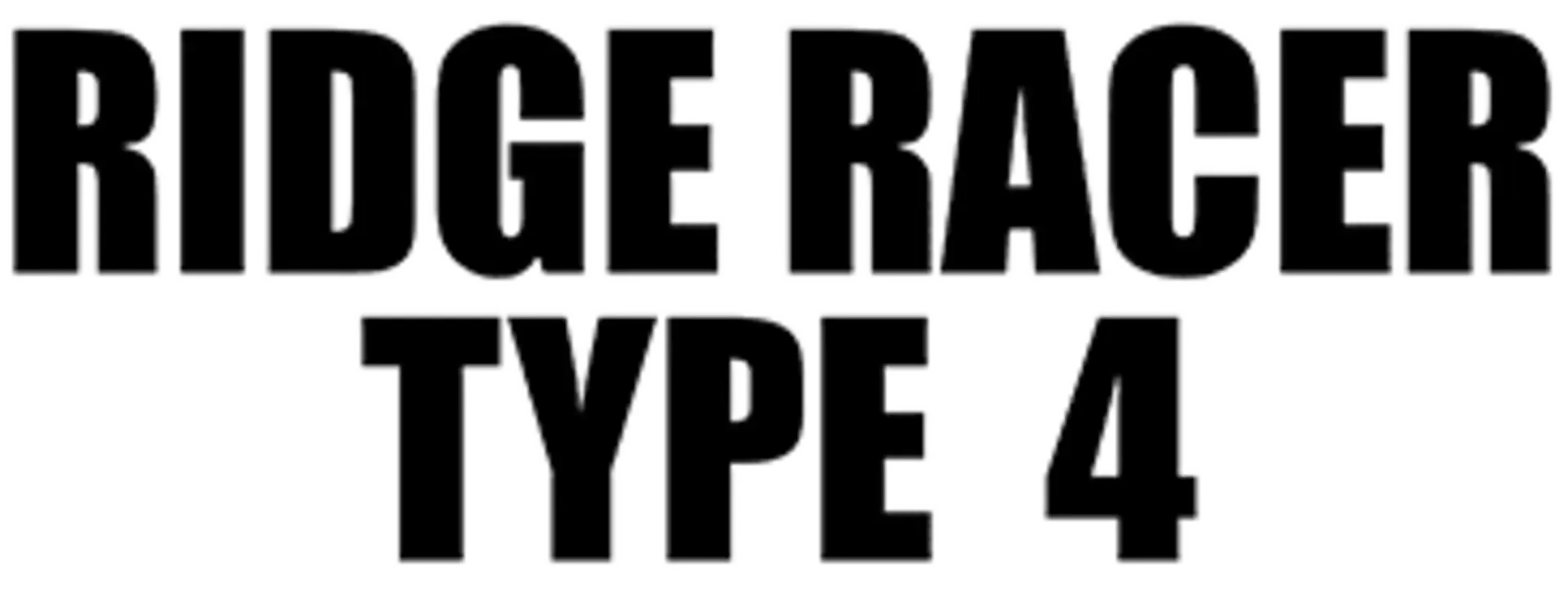 R4: Ridge Racer Type 4