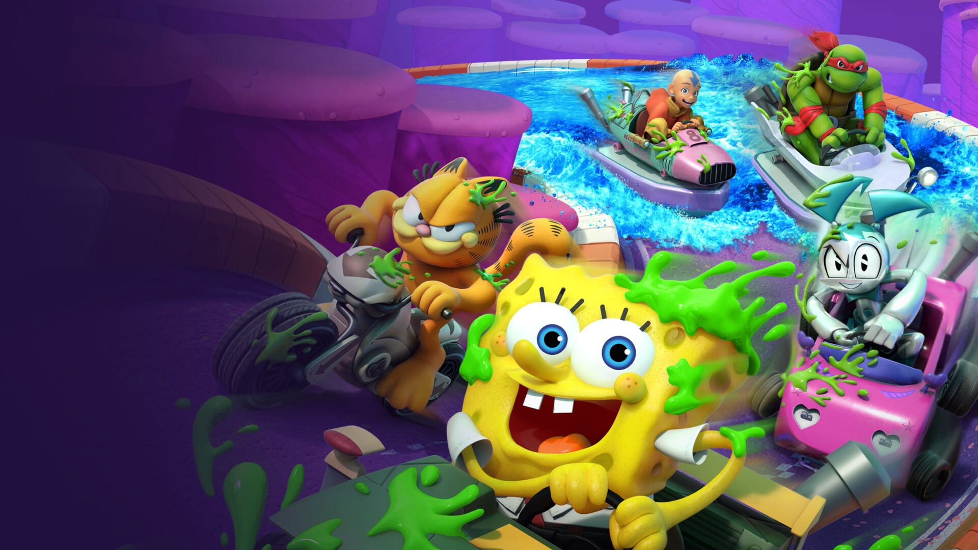 Nickelodeon Kart Racers 3: Slime Speedway - Turbo Edition artwork
