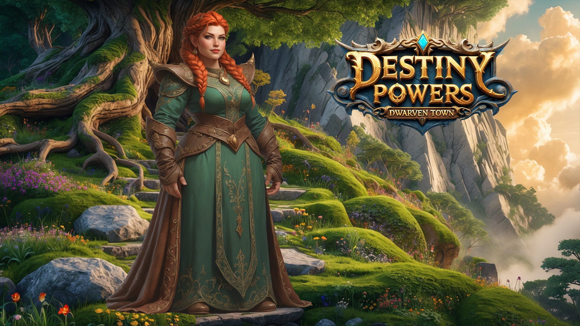 Artwork for Destiny Powers: Dwarven Town