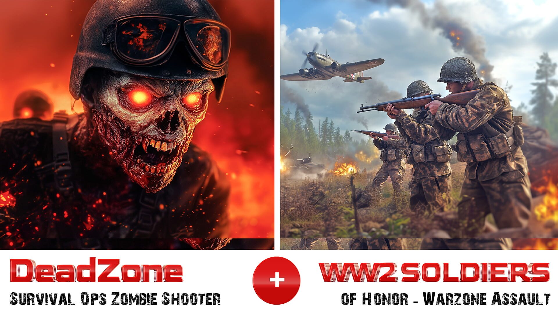 DeadZone: Survival Ops Zombie Shooter & WW2 Soldiers of Honor - Warzone Assault artwork