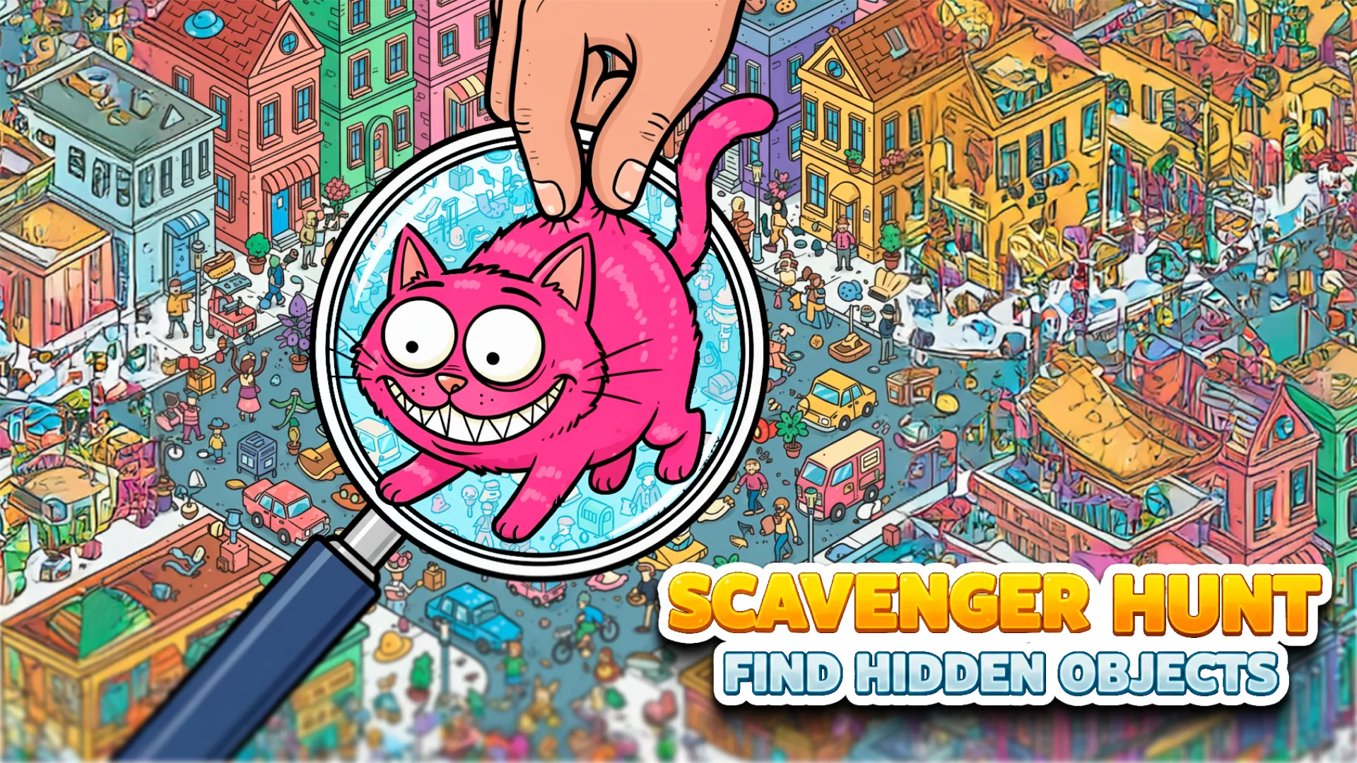 Scavenger Hunt Find Hidden Objects