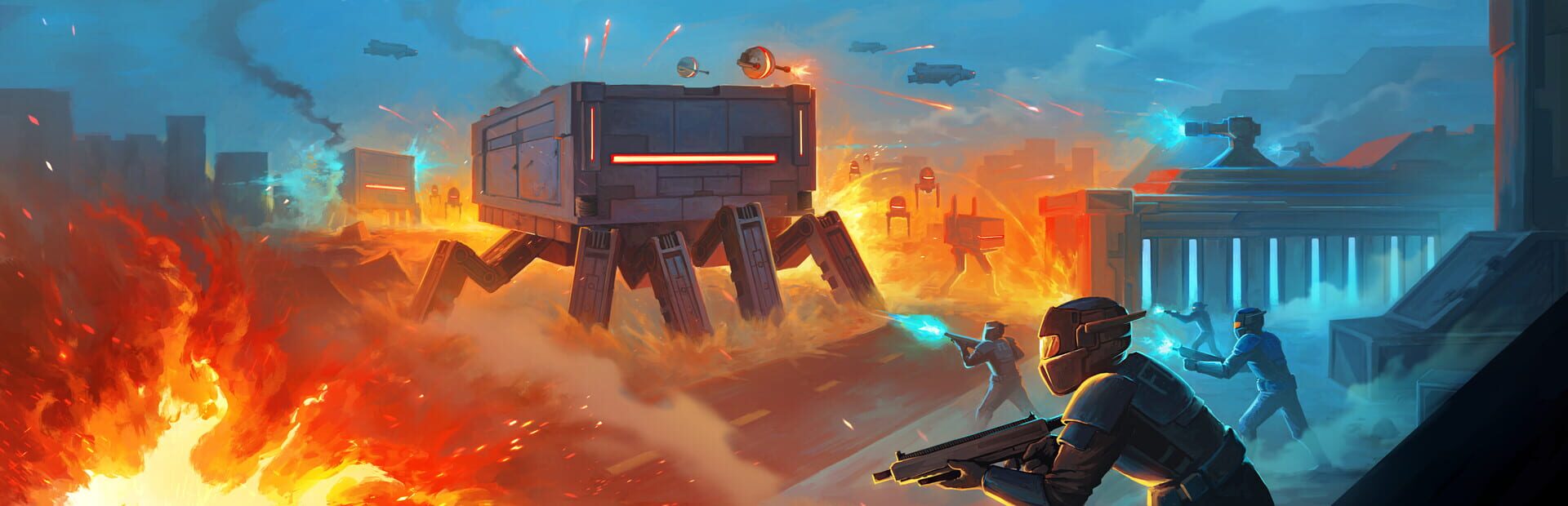 Frontier Control: Invasion