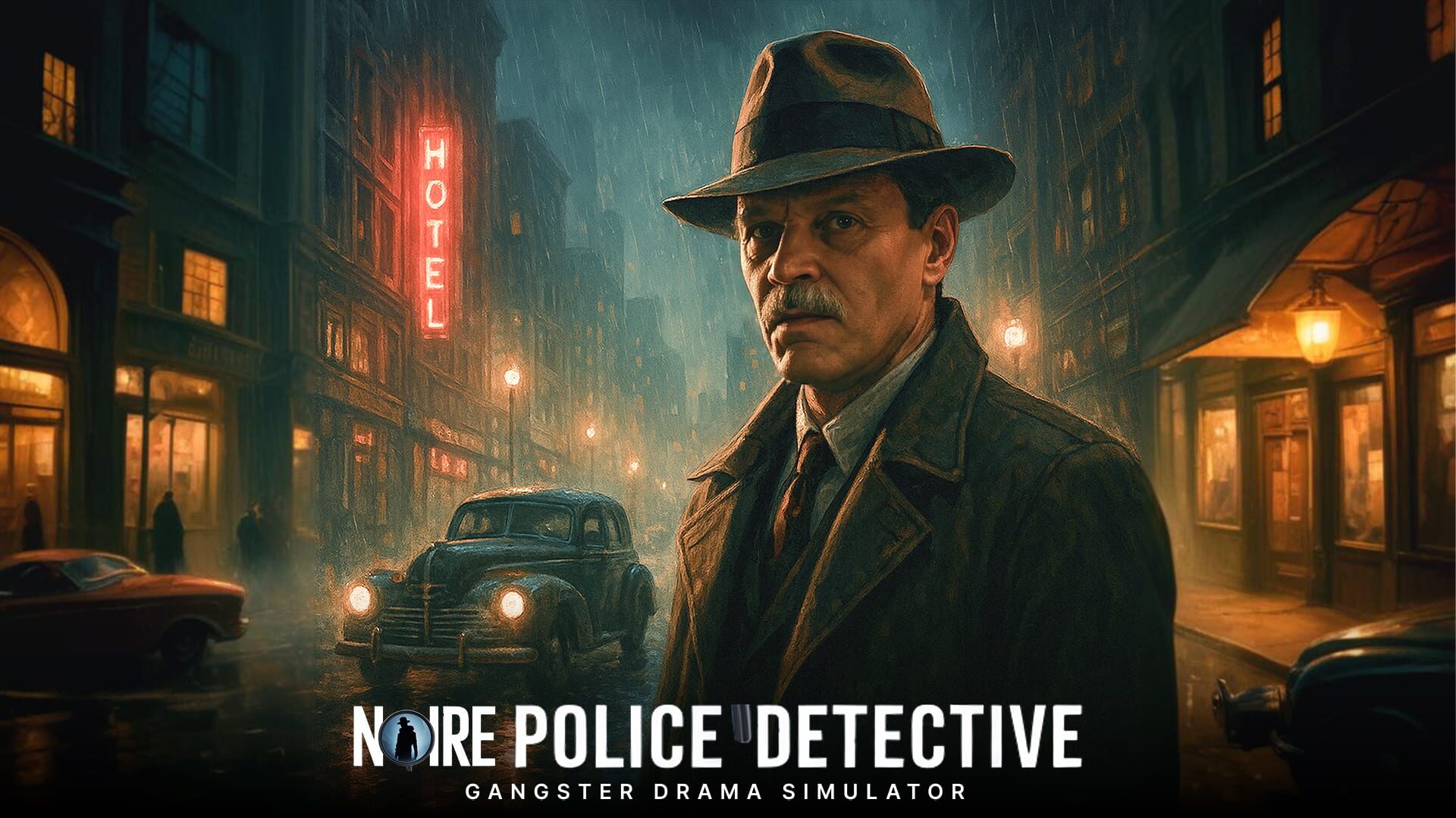 Artwork for Noire Police Detective: Gangster Drama Simulator