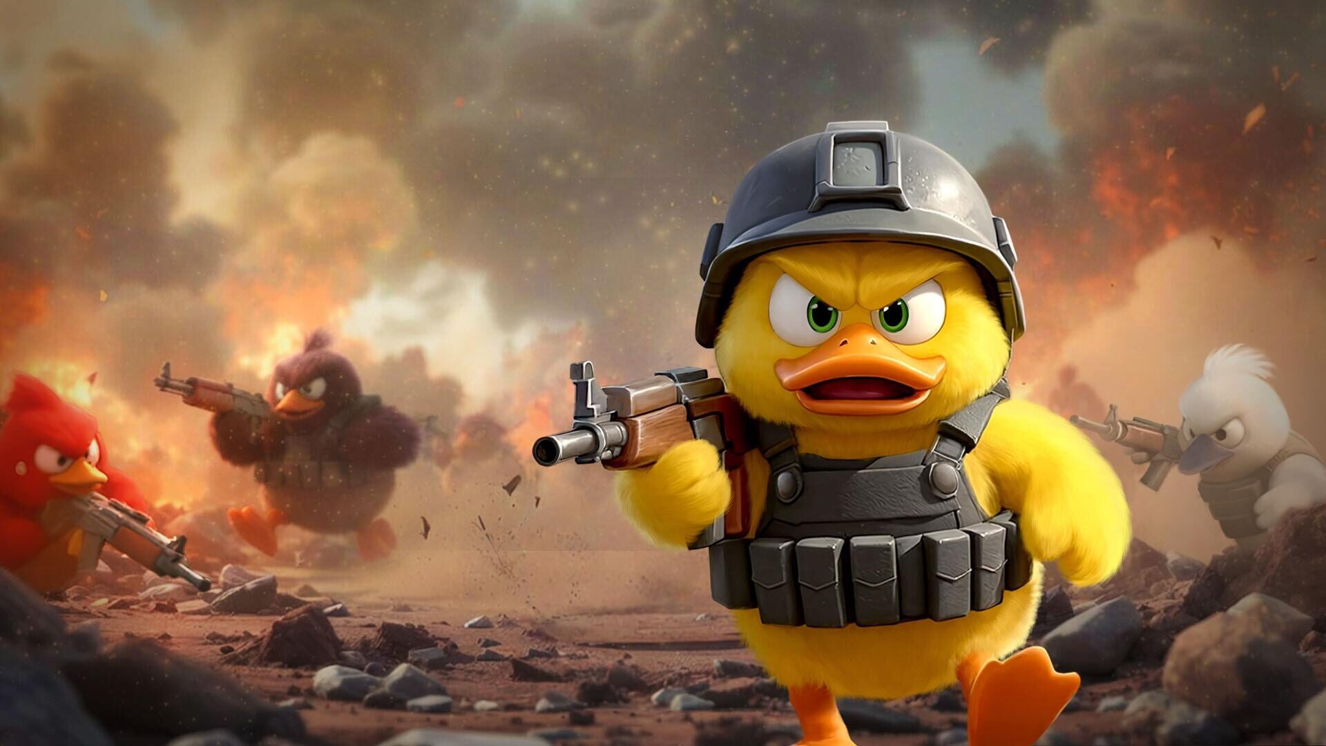 Duck Battle Royale artwork