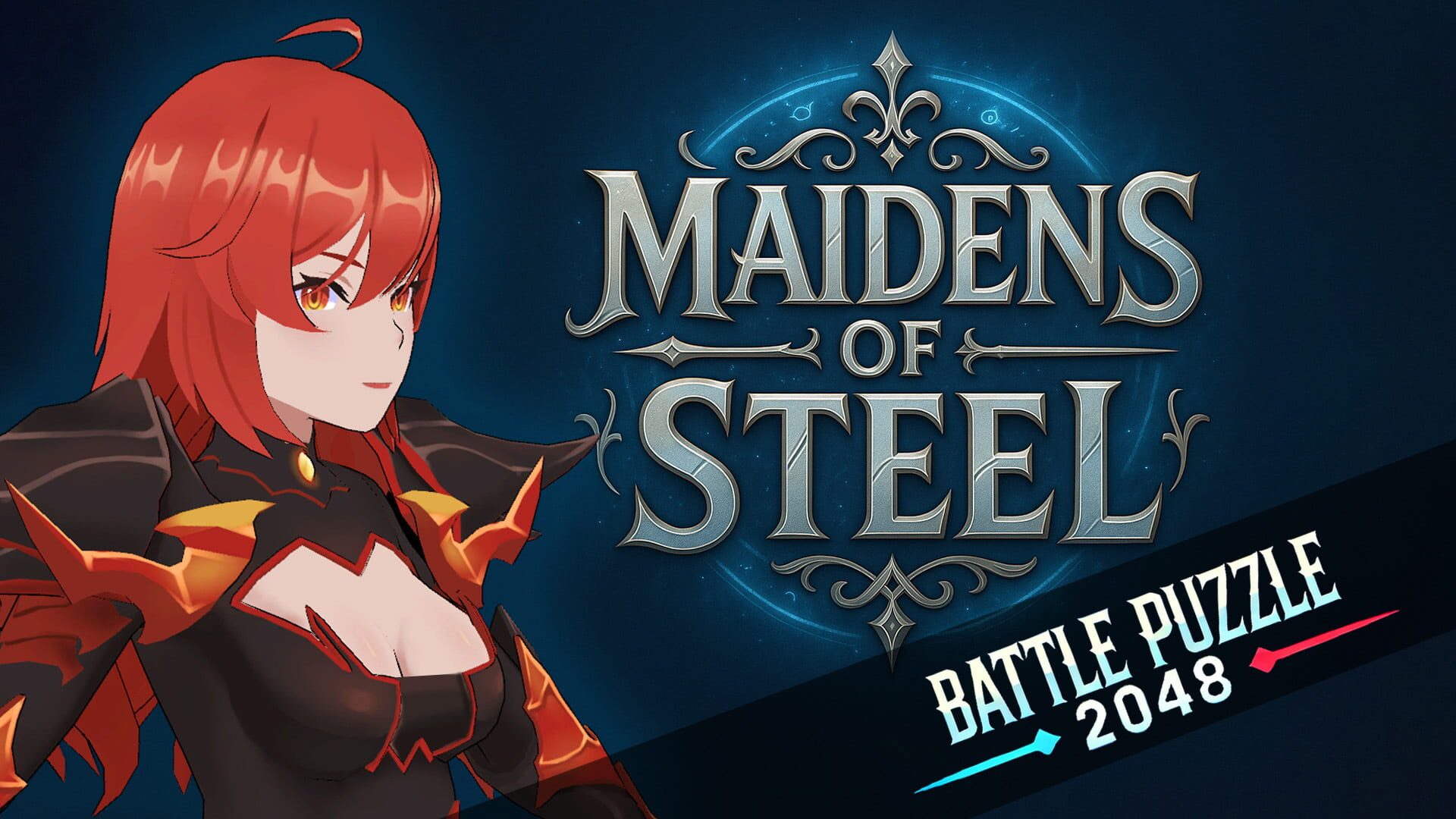 Artwork for Battle Puzzle 2048: Maidens of Steel