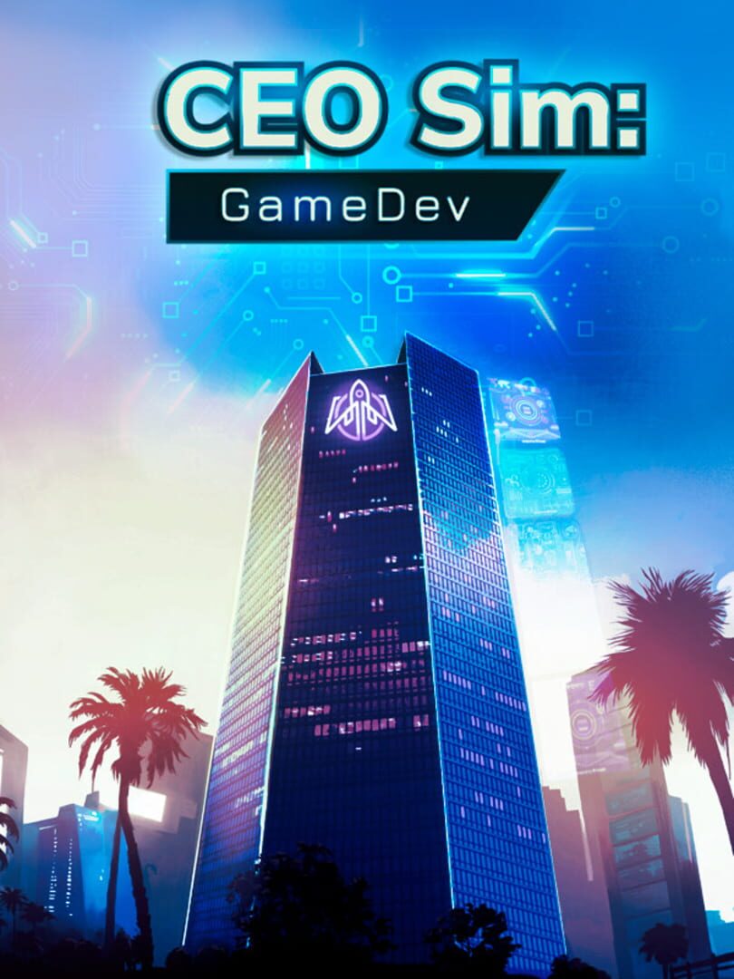 CEO Sim: Cyberpunk artwork